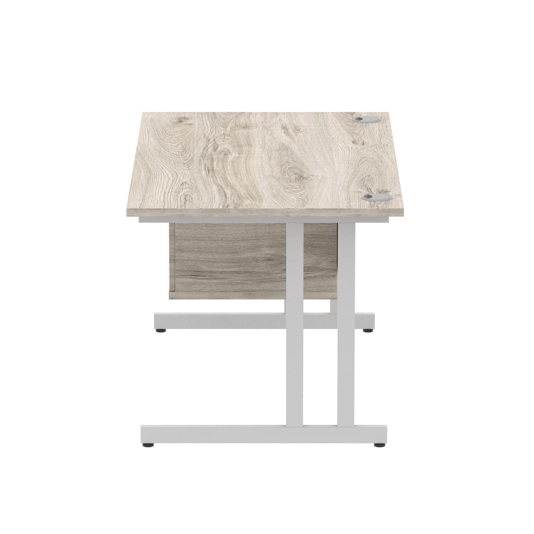 Grey Oak / Silver Frame