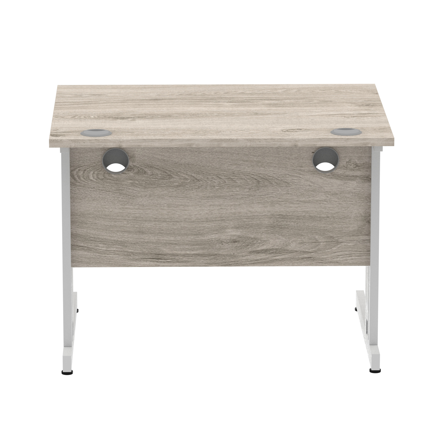 Grey Oak / Silver Frame
