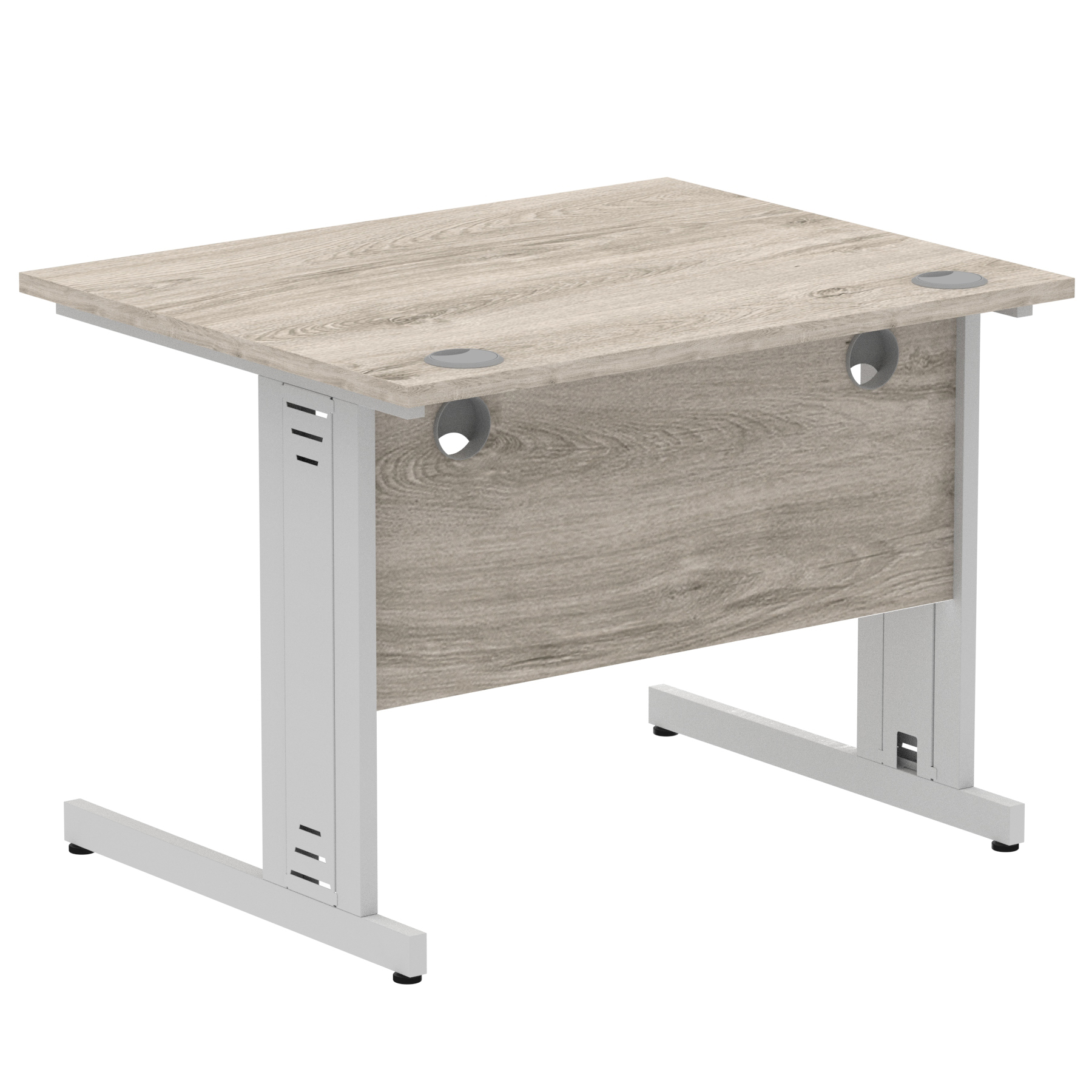 Grey Oak / Silver Frame