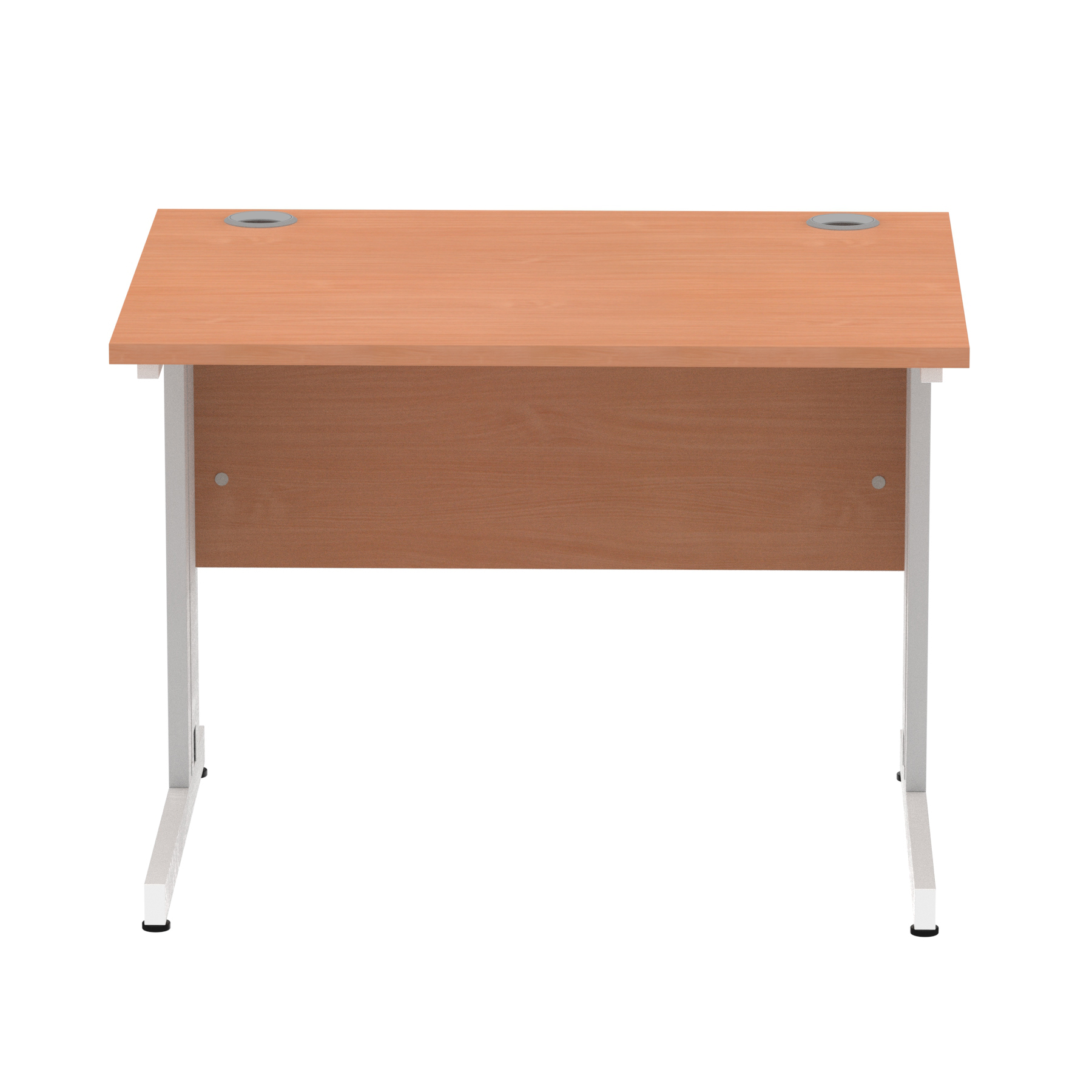 Beech / Silver Frame