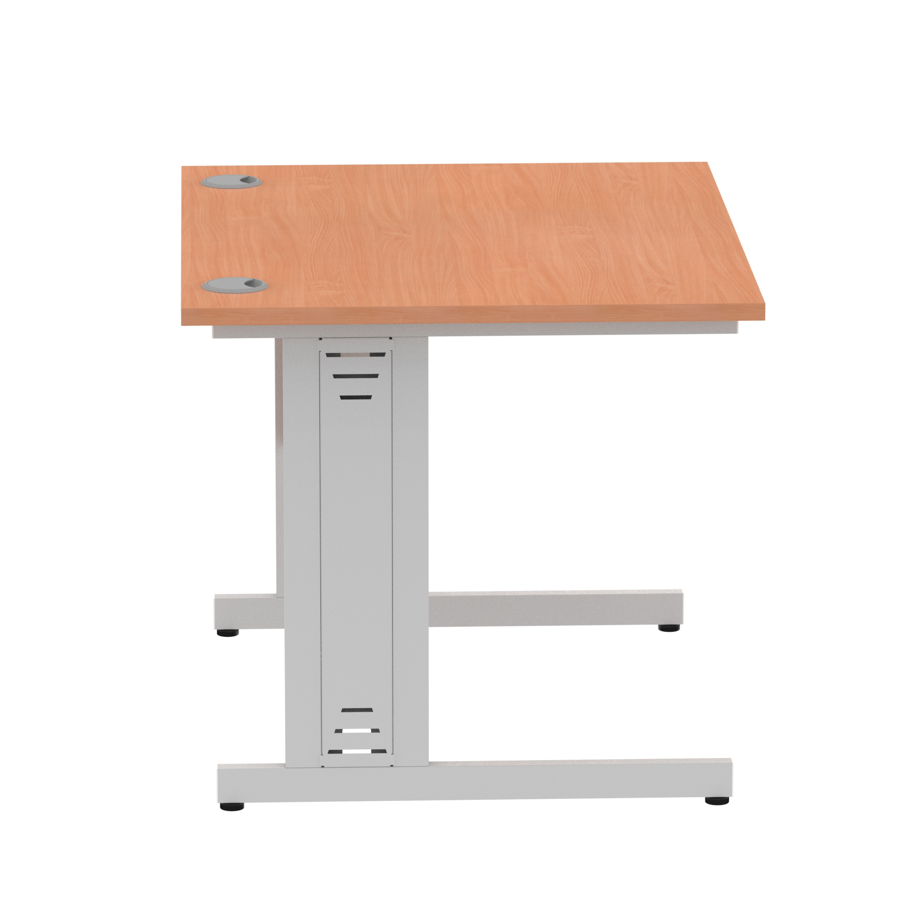 Beech / Silver Frame
