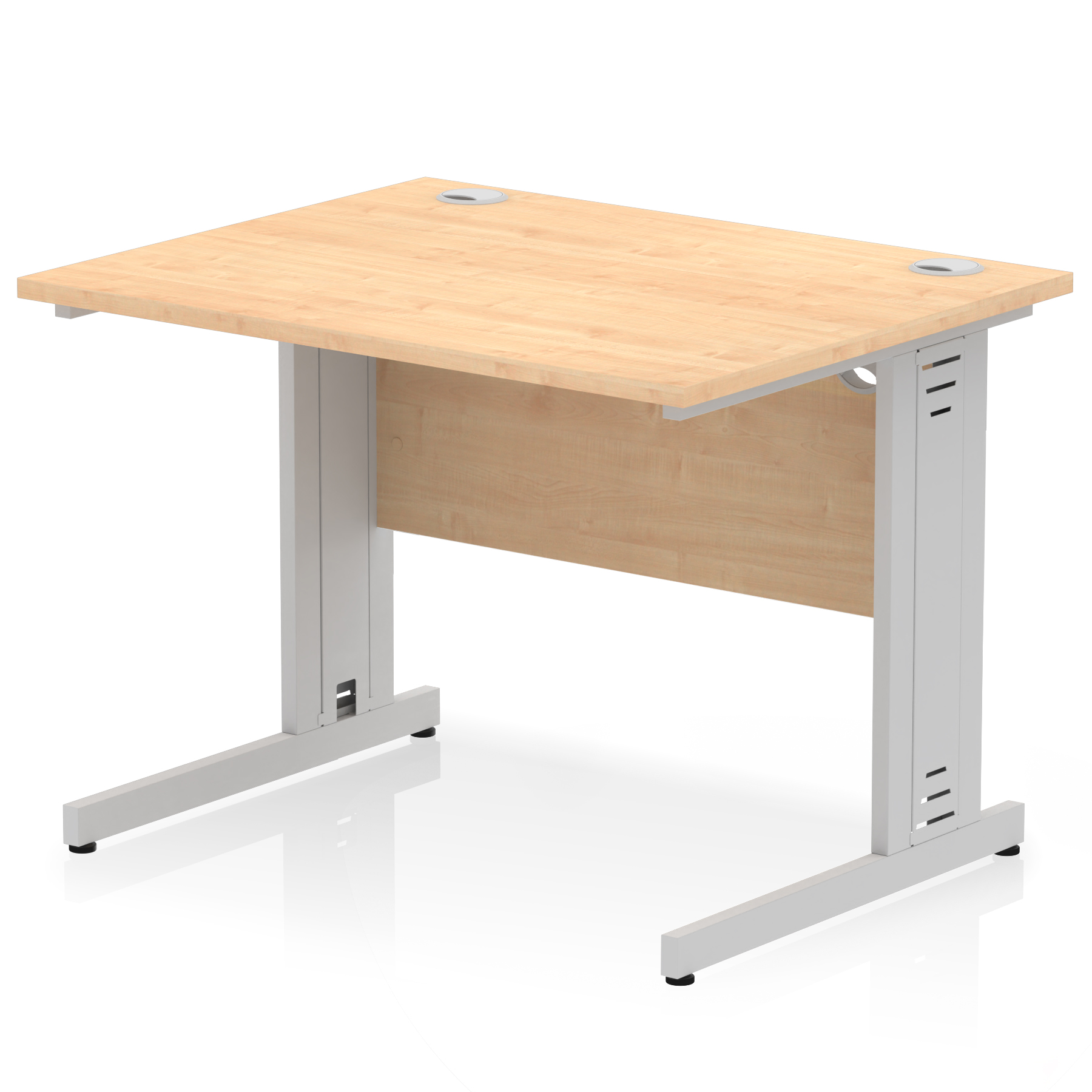 Maple / Silver Frame