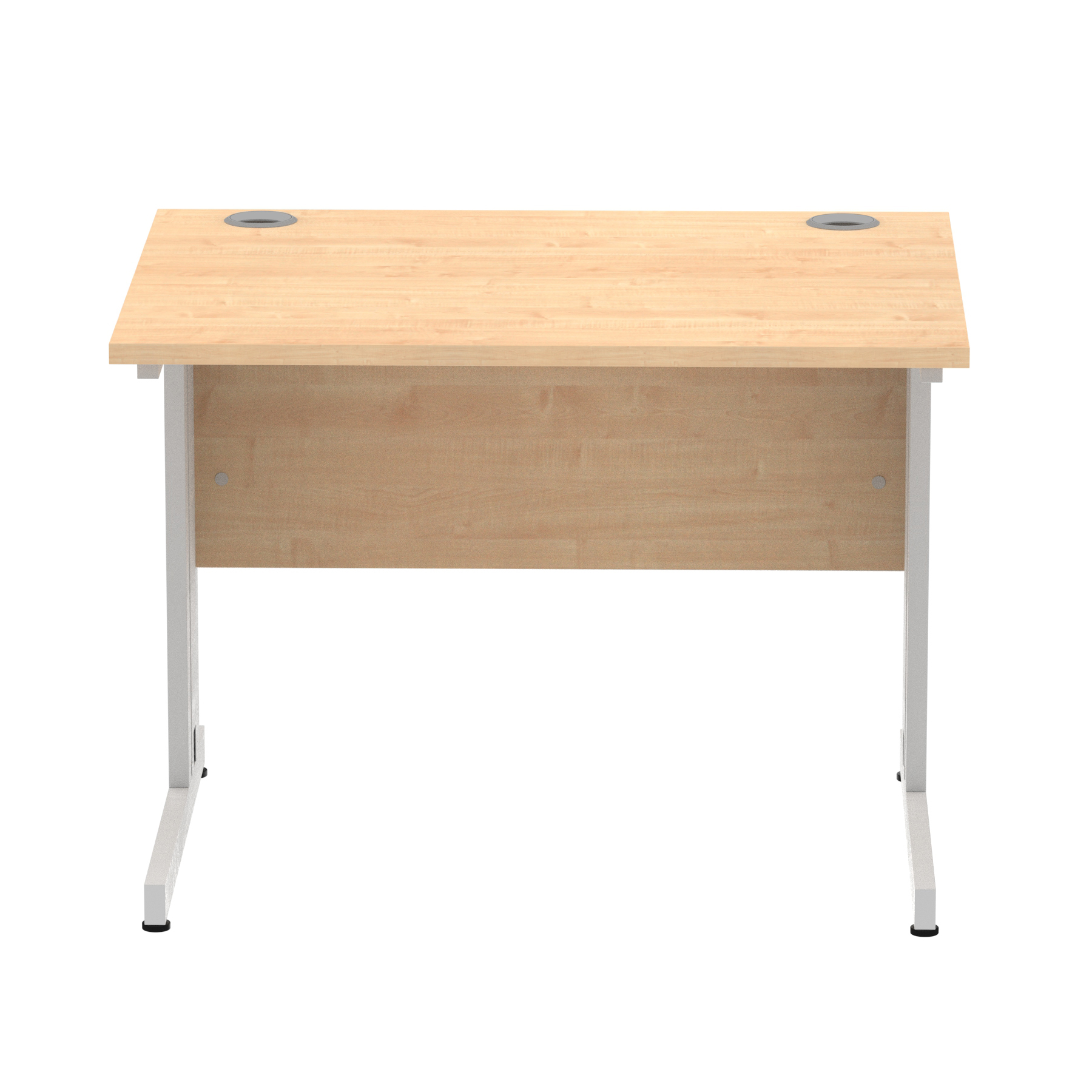 Maple / Silver Frame
