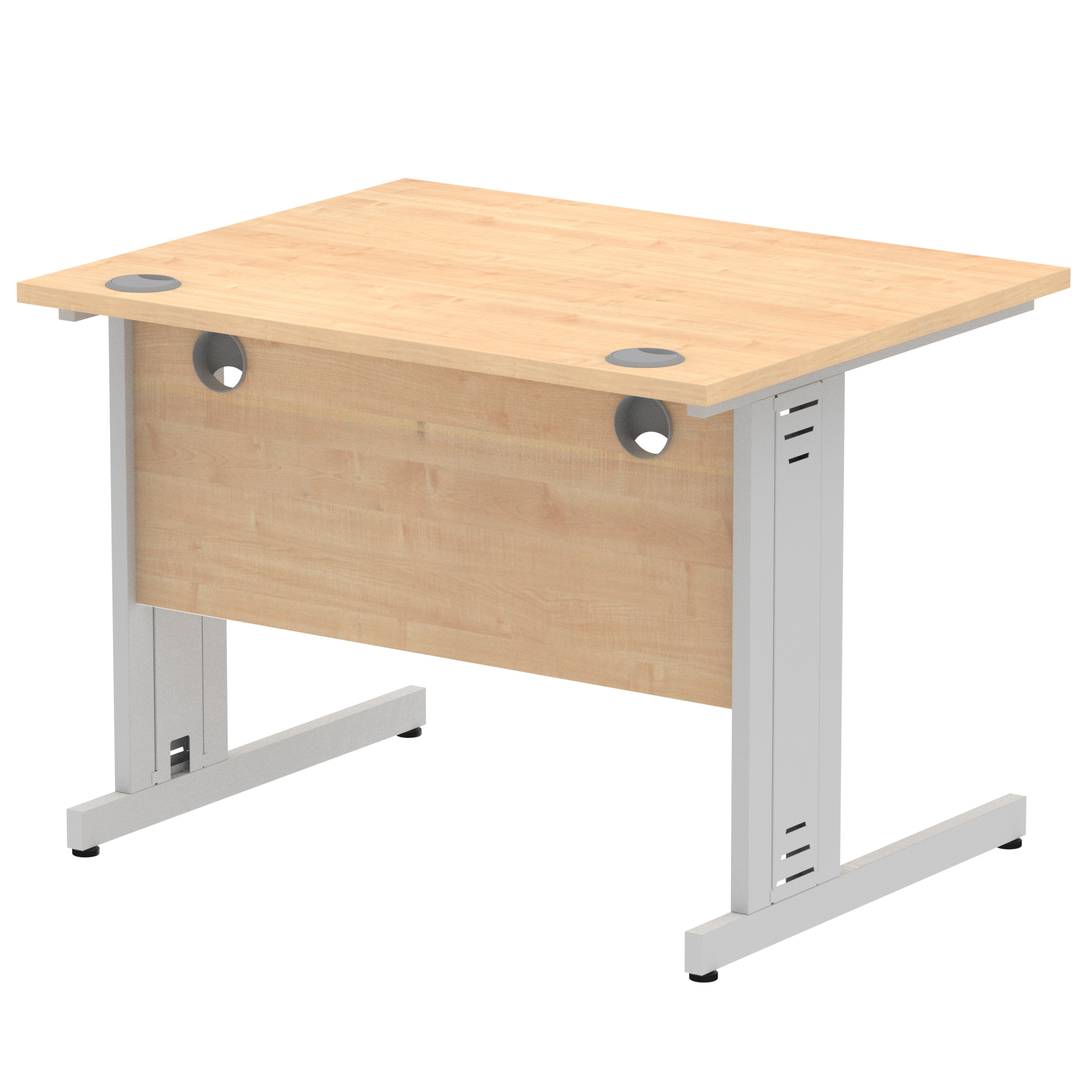 Maple / Silver Frame