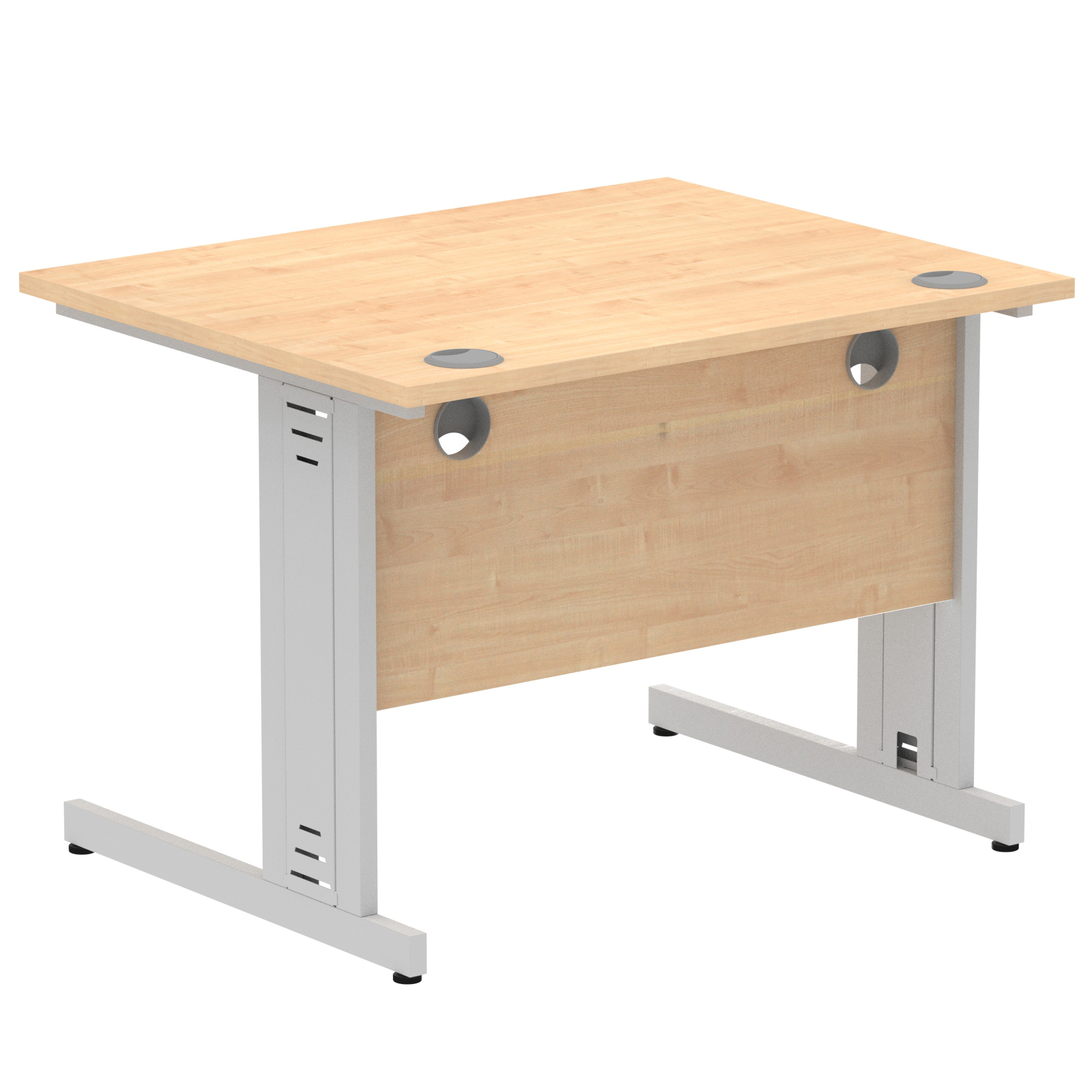 Maple / Silver Frame