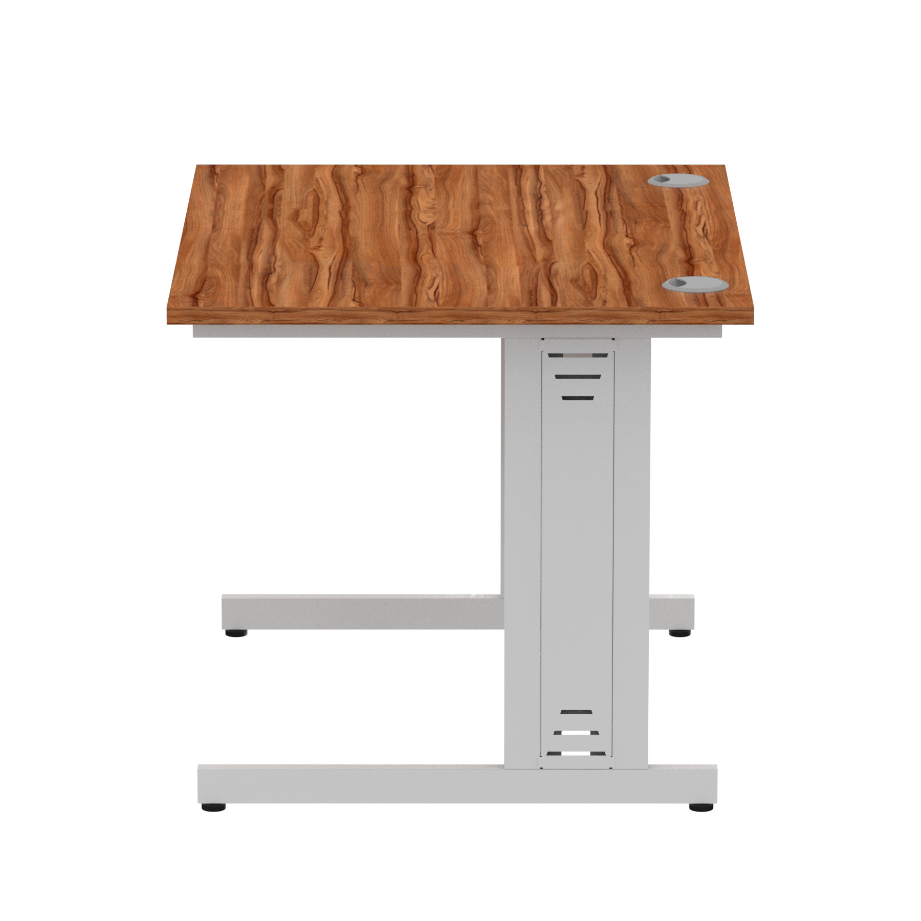 Walnut / Silver Frame