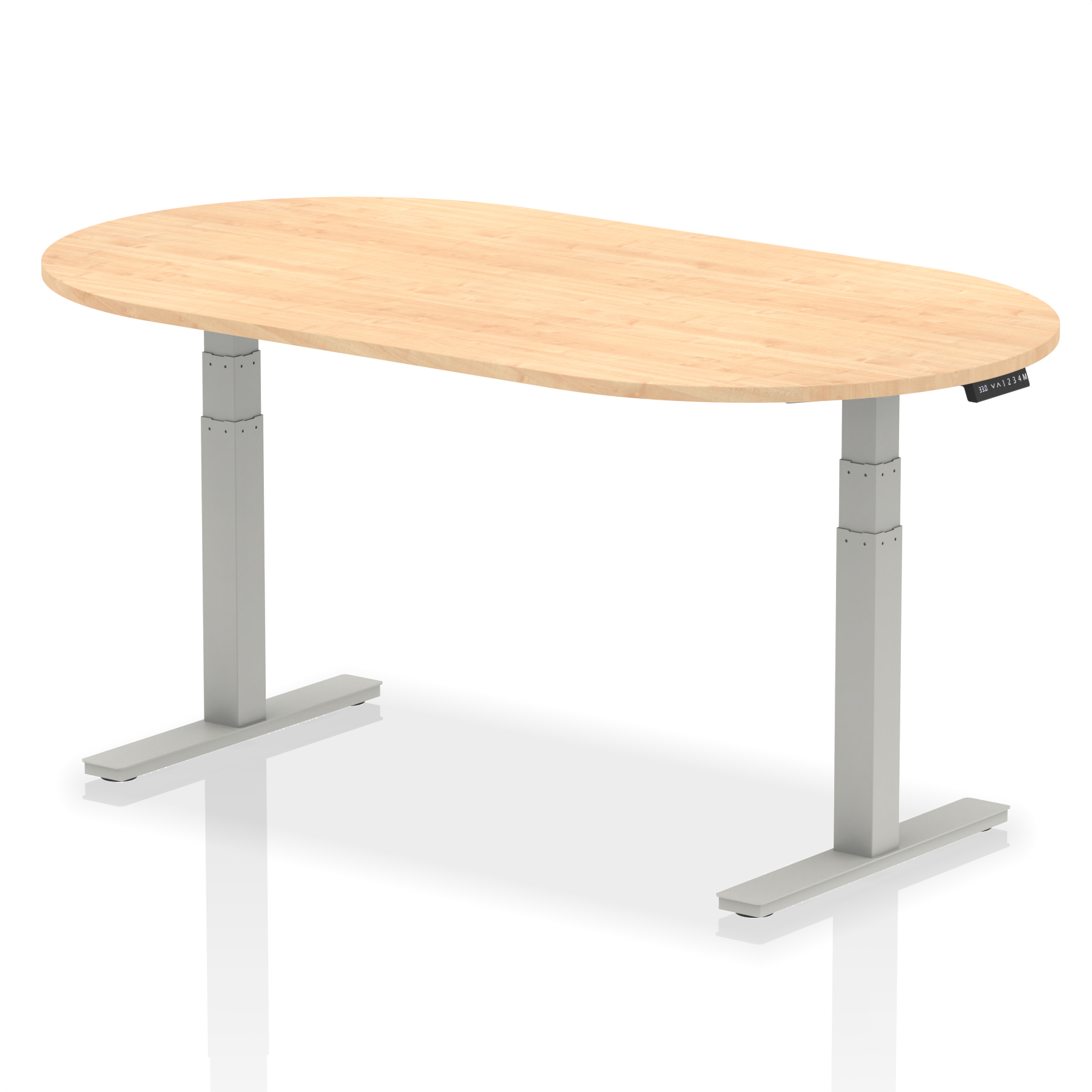 Maple / Silver Frame