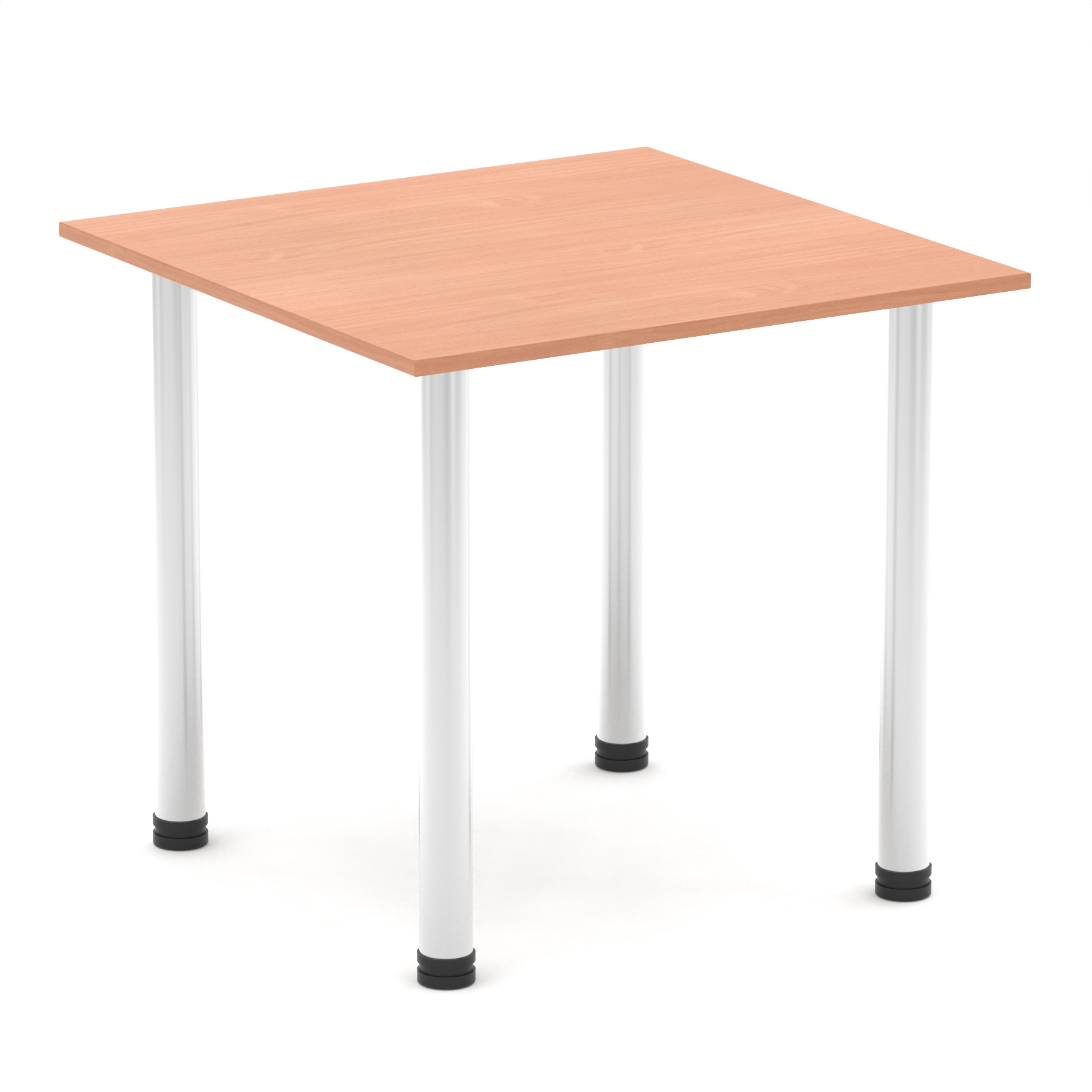 Beech / Chrome Frame