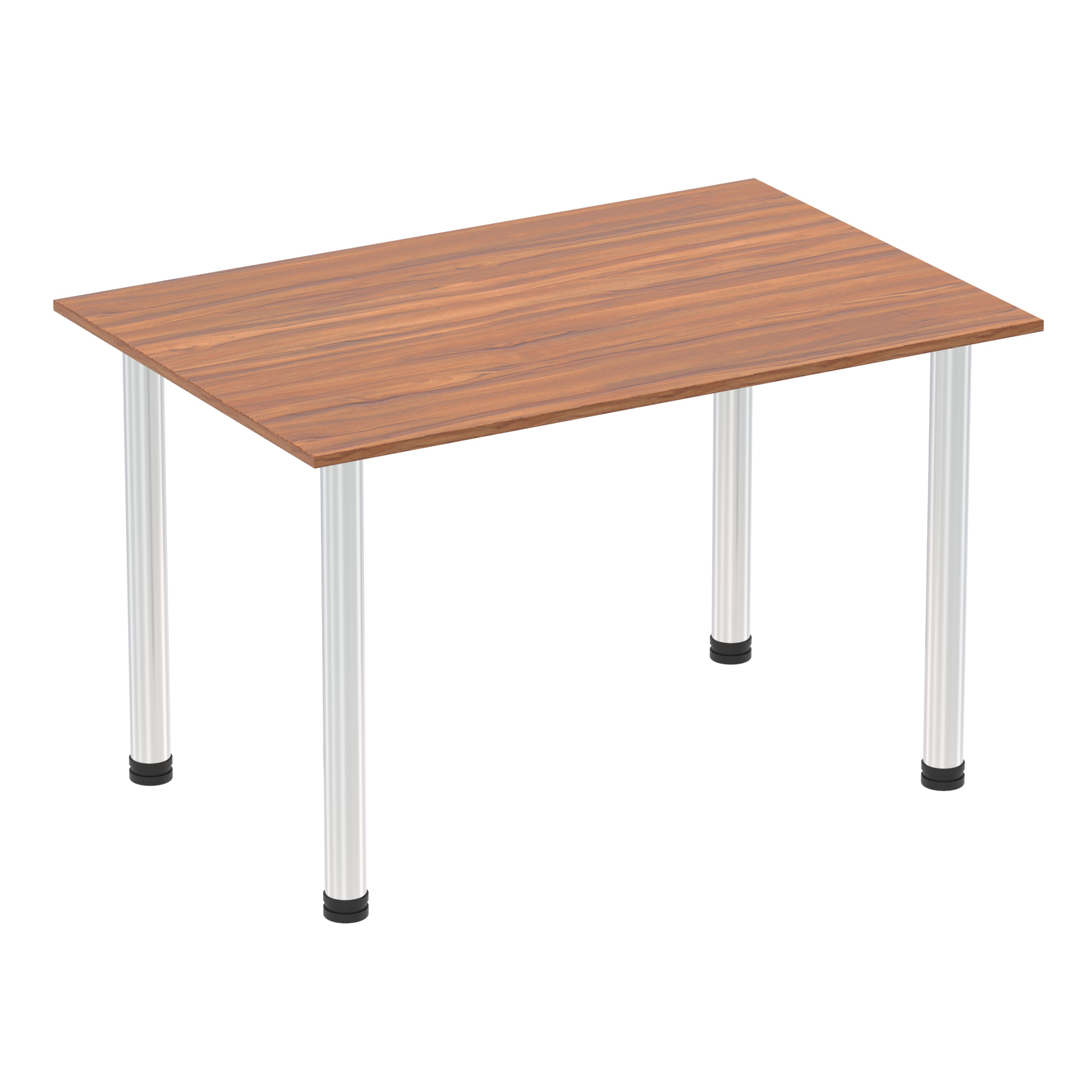 Walnut / Chrome Frame