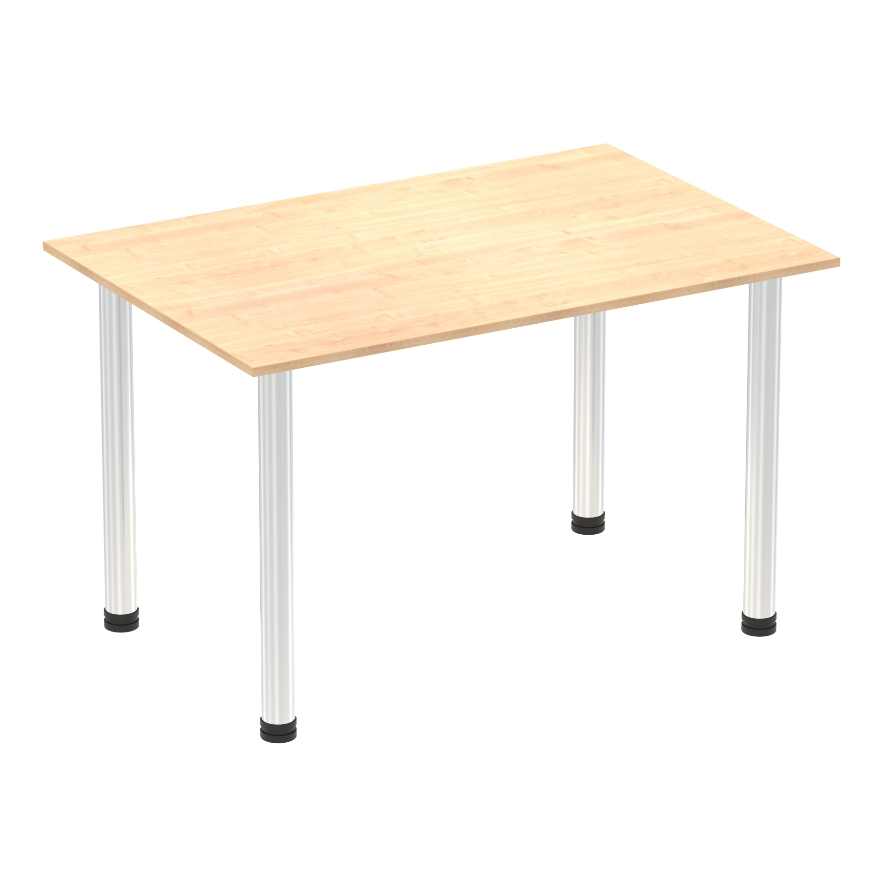 Maple / Chrome Frame