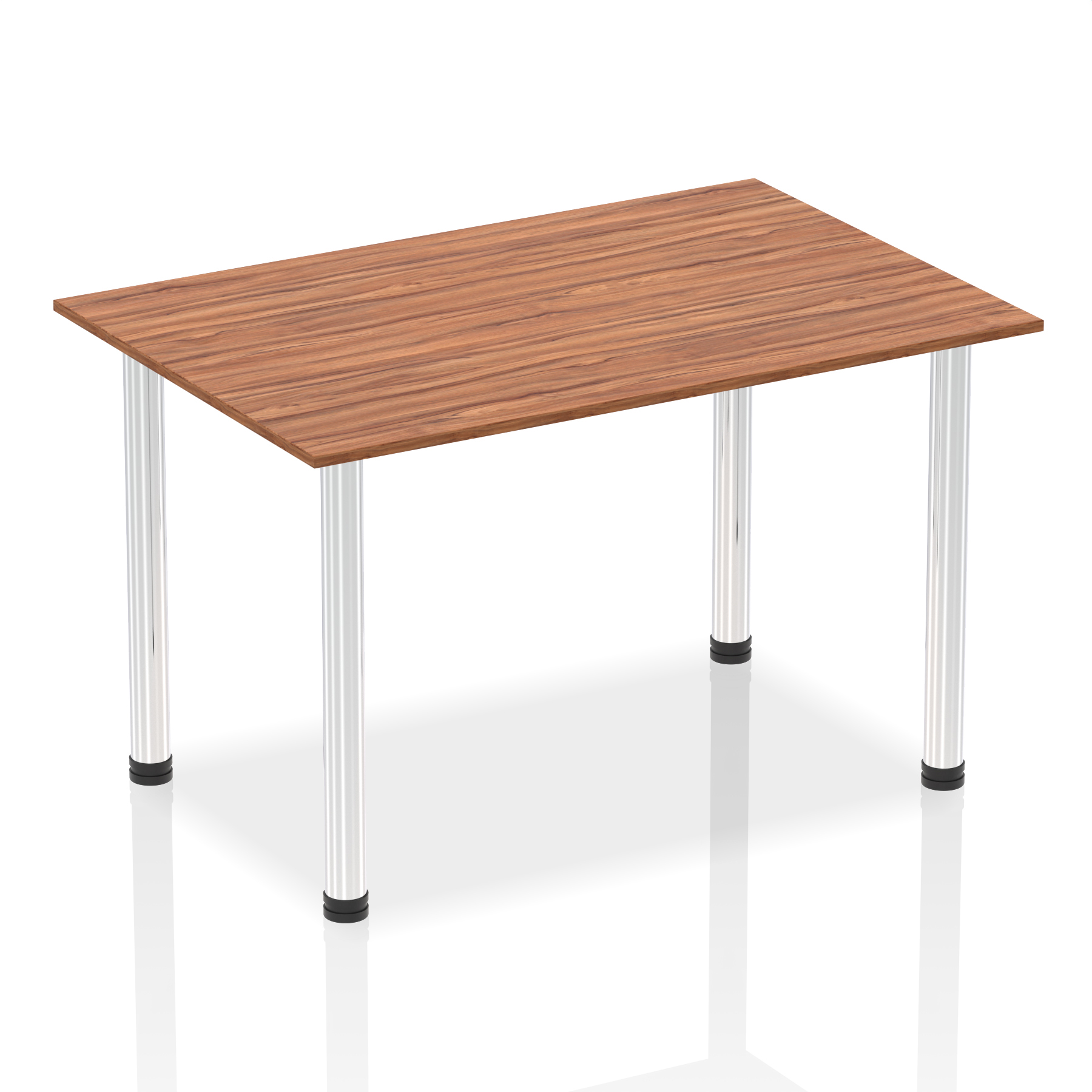 Walnut / Chrome Frame