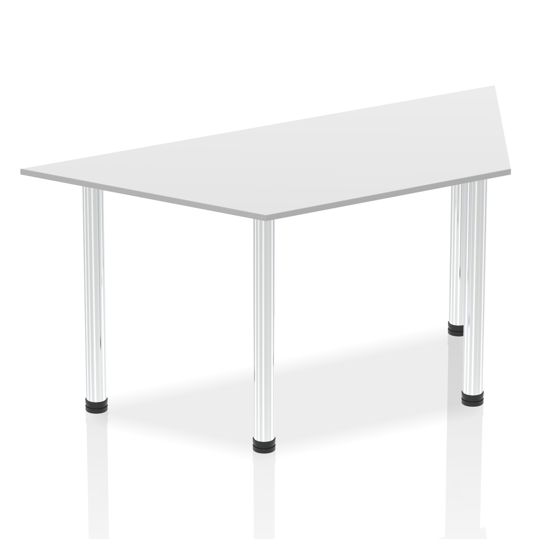 White / Chrome Frame