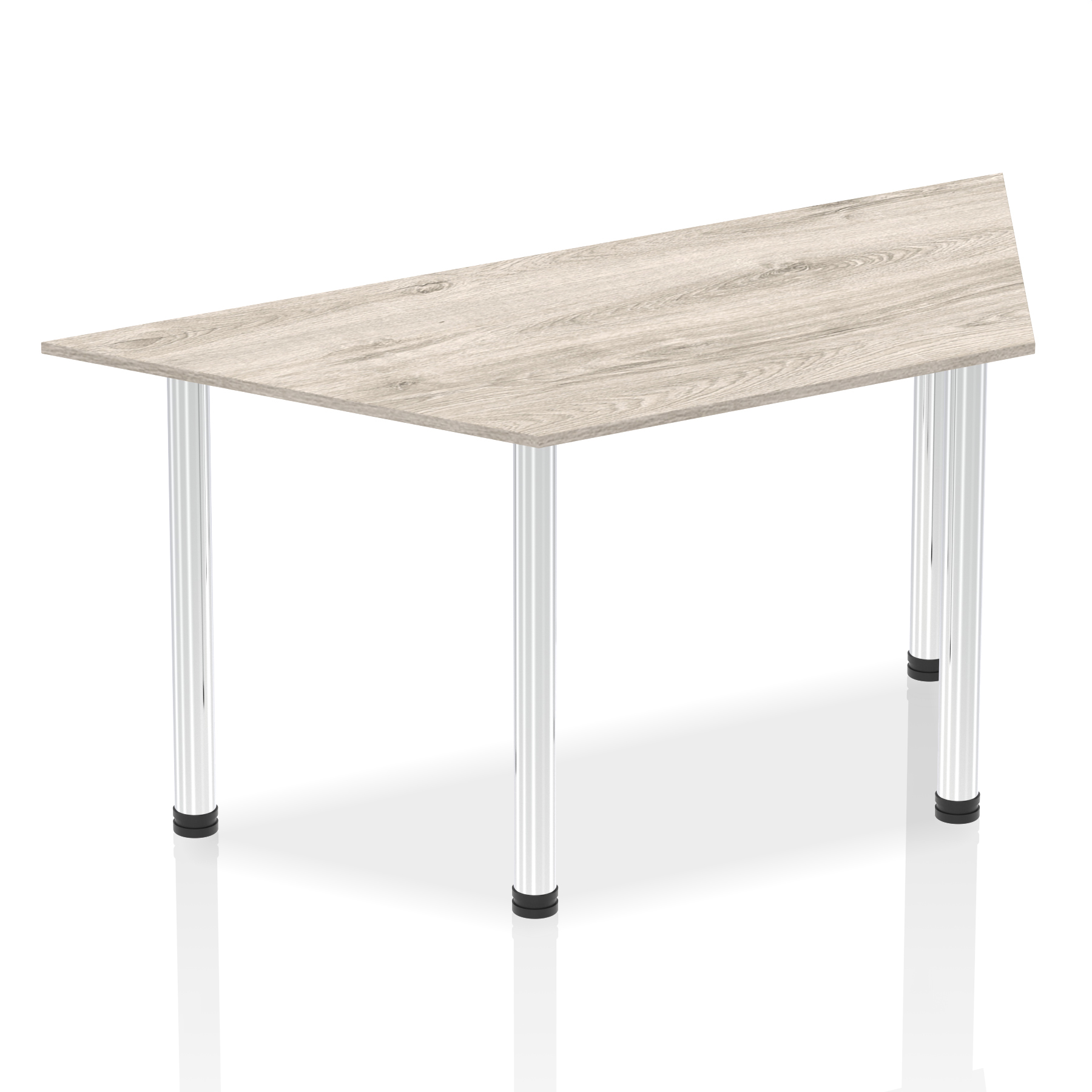 Grey Oak / Chrome Frame
