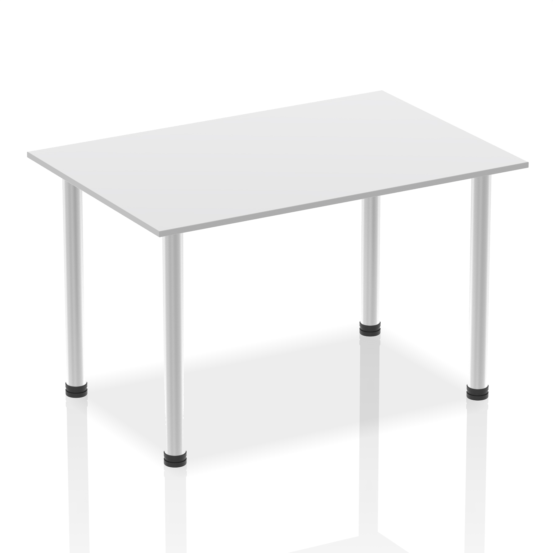 White / Aluminium Frame