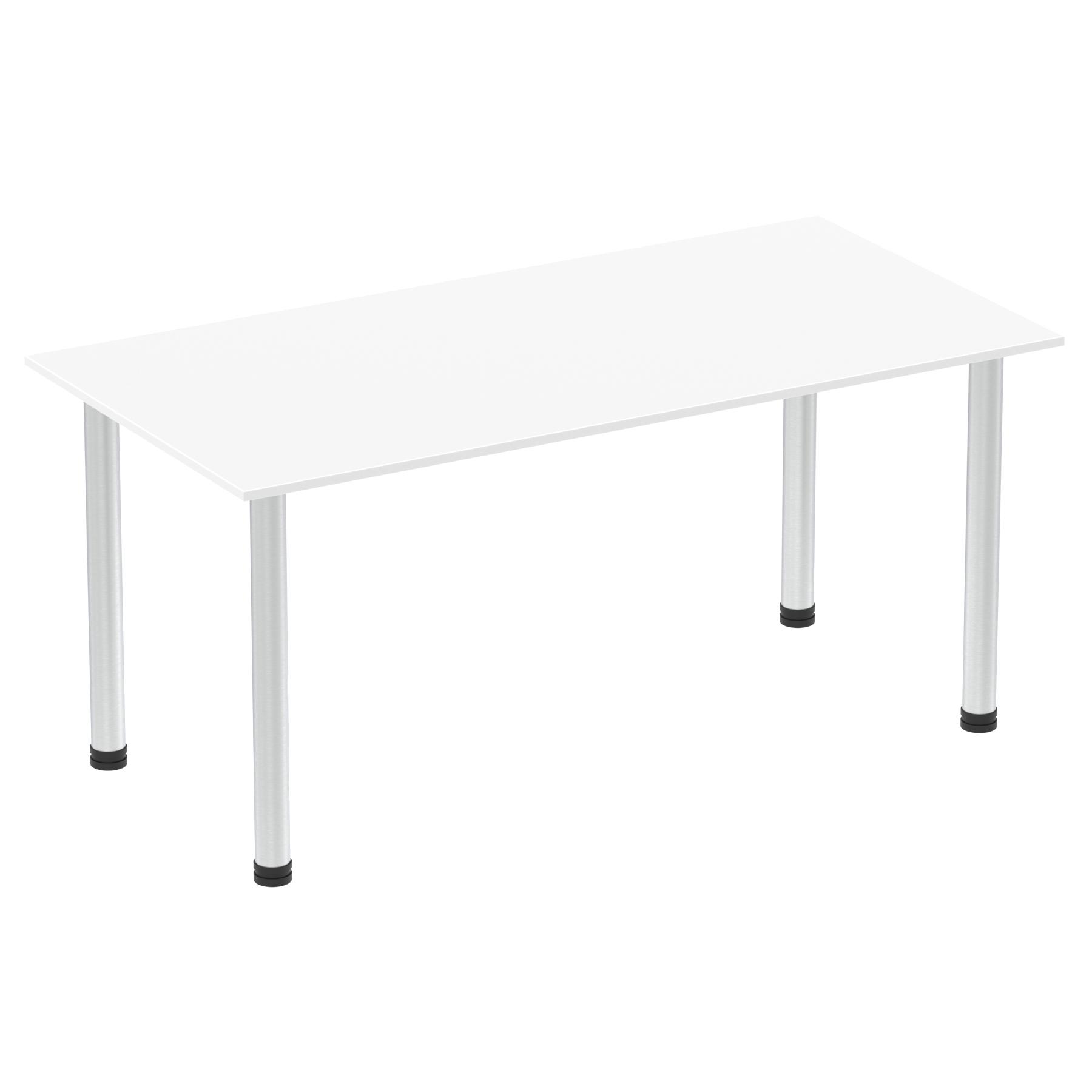 White / Aluminium Frame