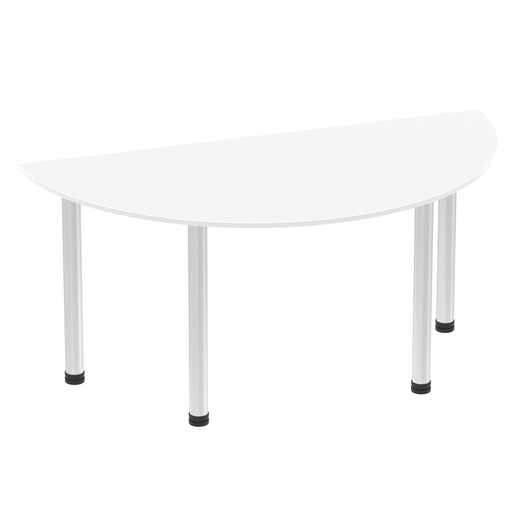 White / Aluminium Frame