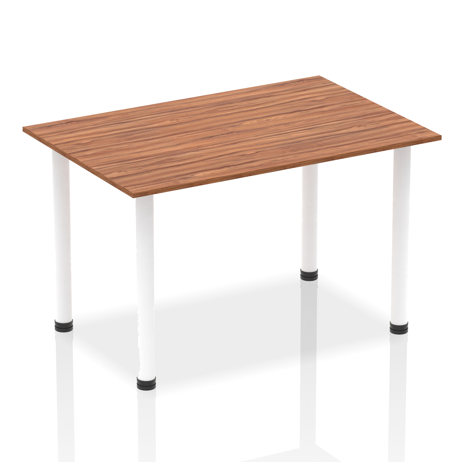 Walnut / White Frame