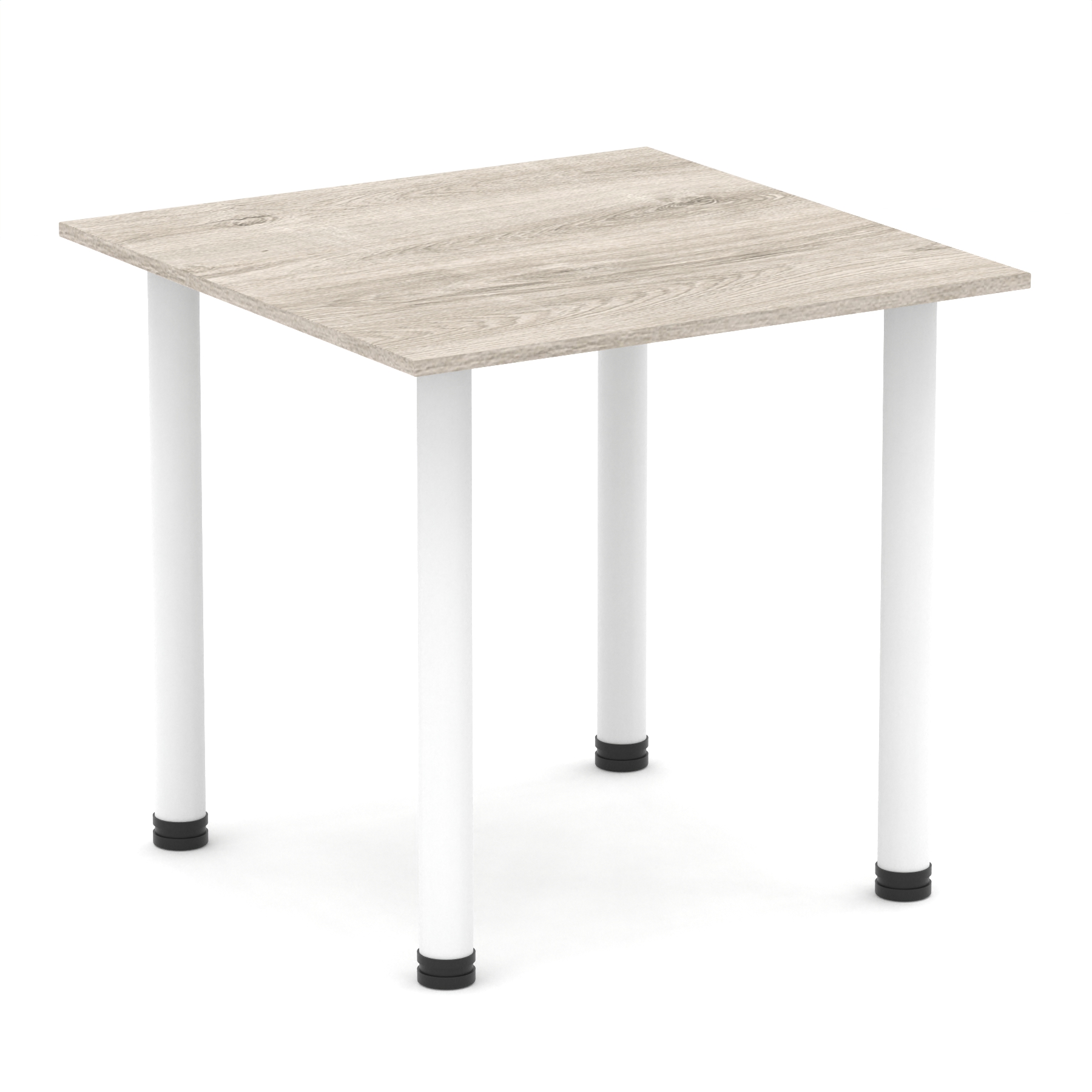Grey Oak / White Frame