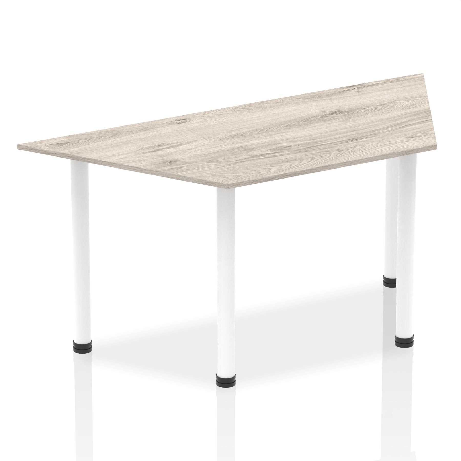 Grey Oak / White Frame