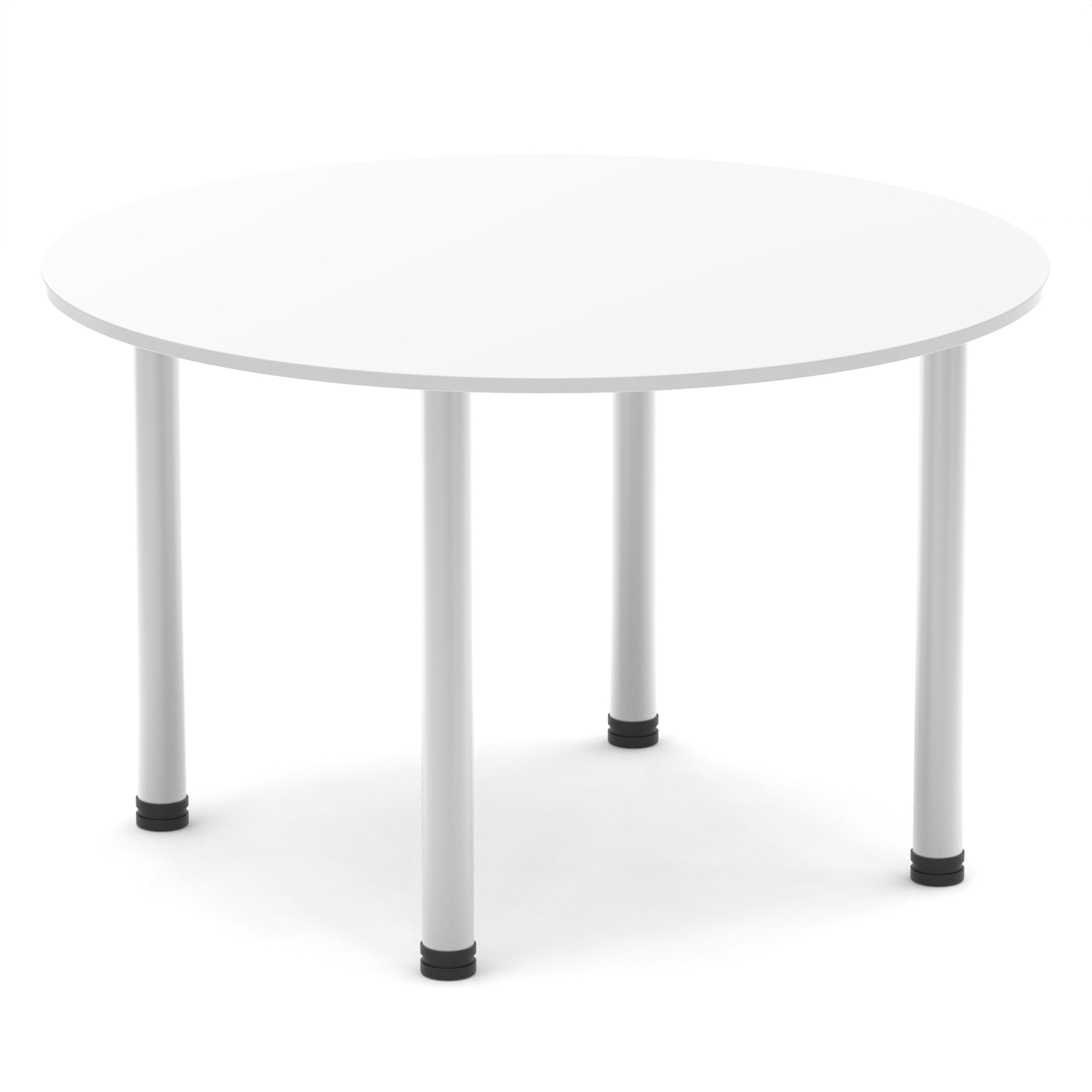 White / Aluminium Frame