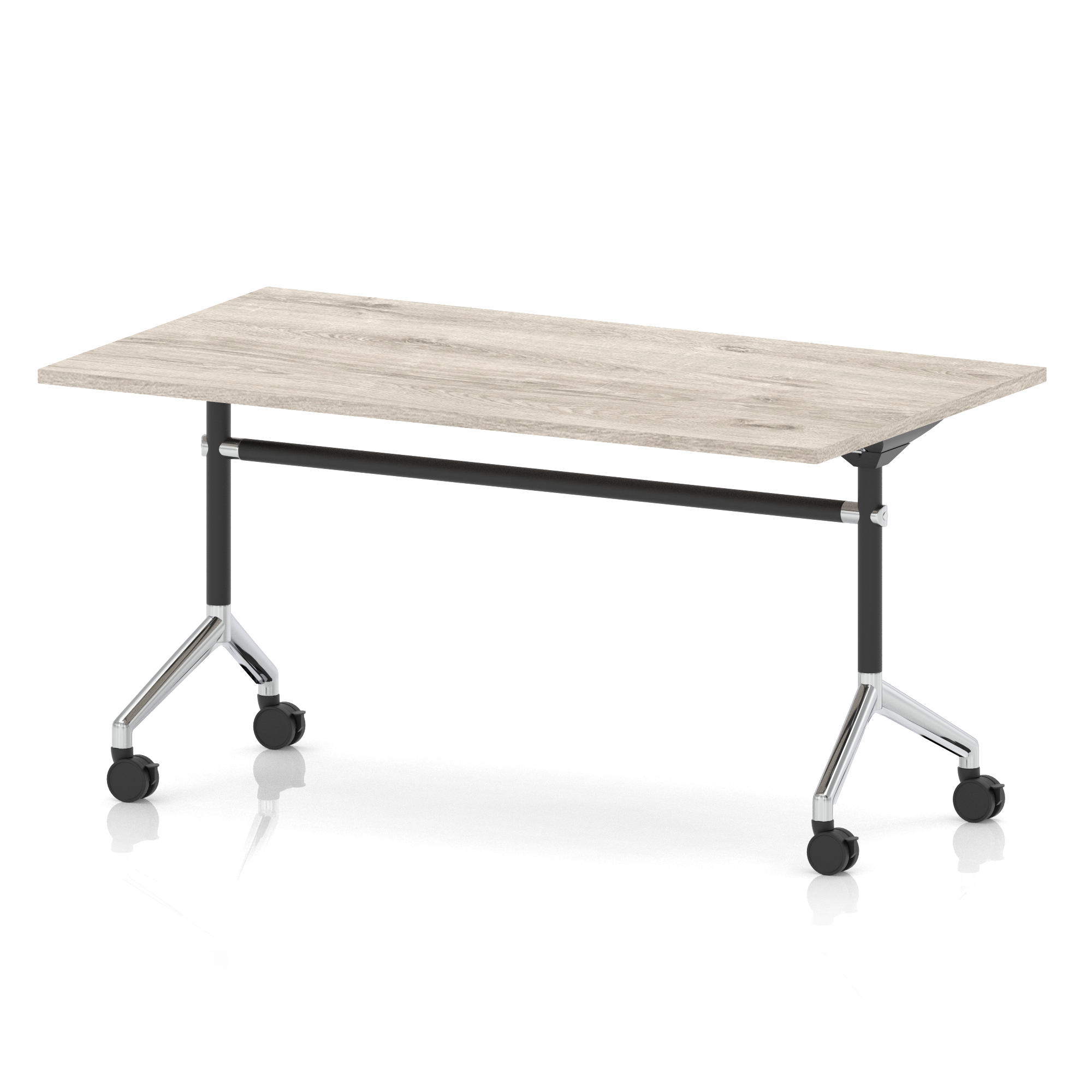 Grey Oak / Silver Frame