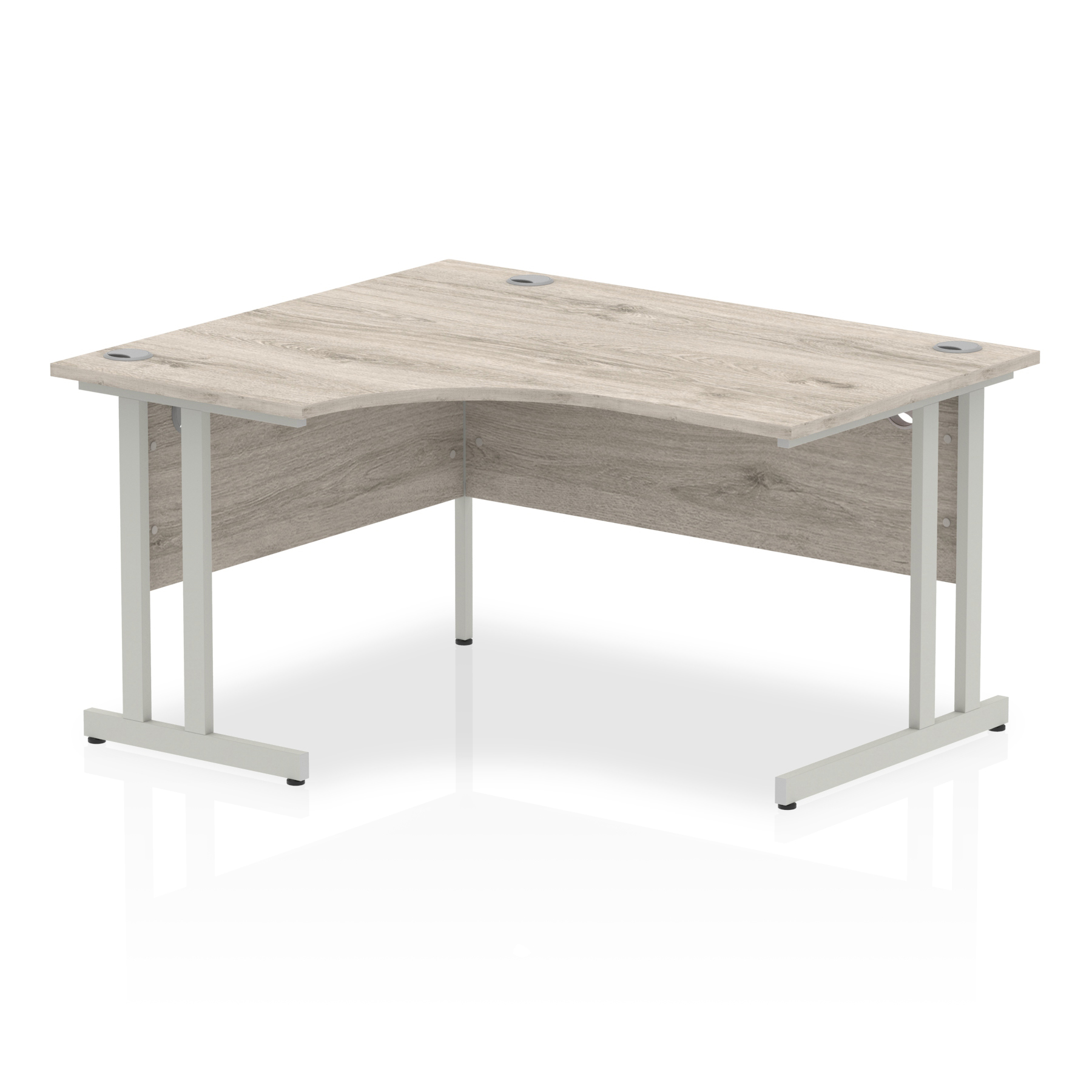 Grey Oak / Silver Frame
