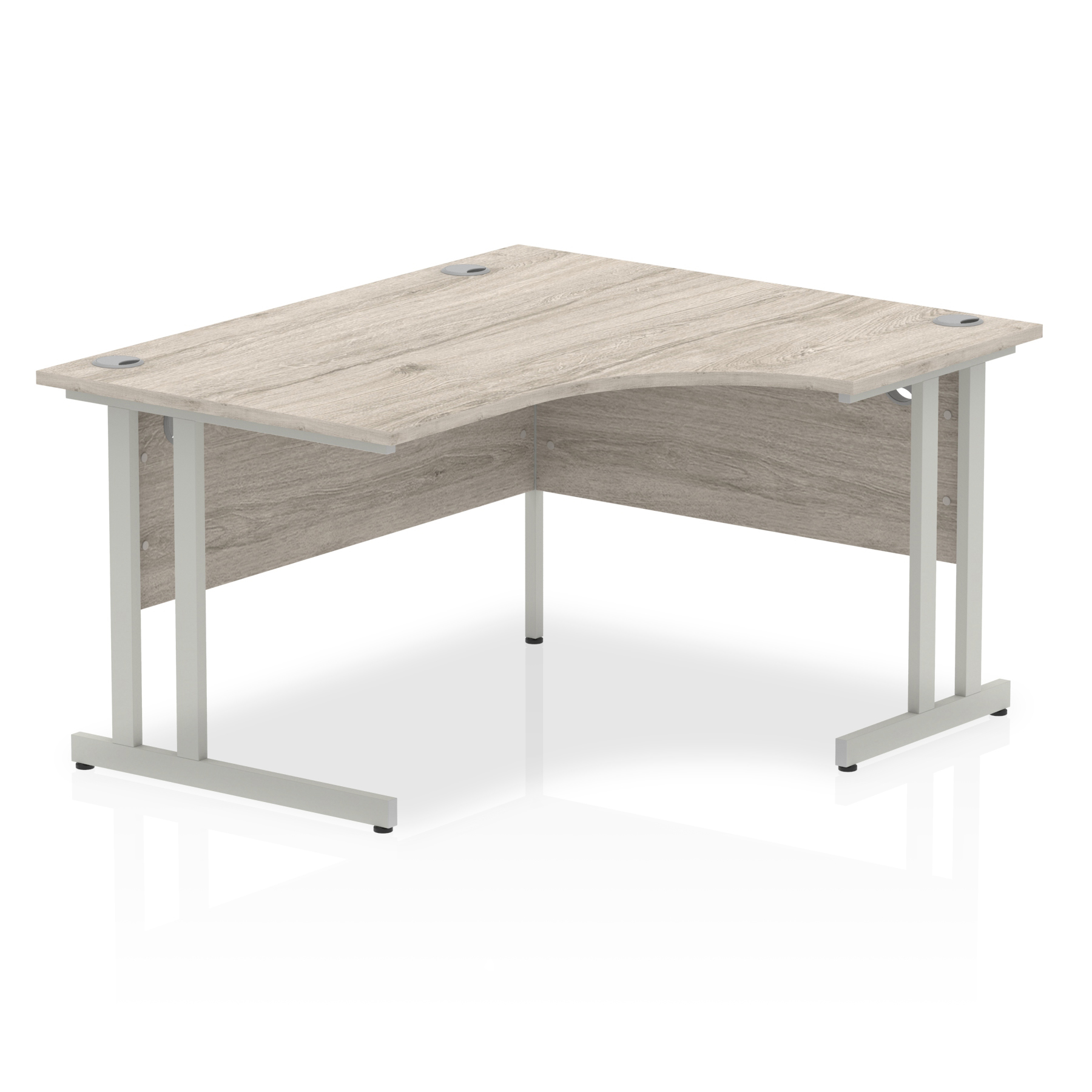 Grey Oak / Silver Frame