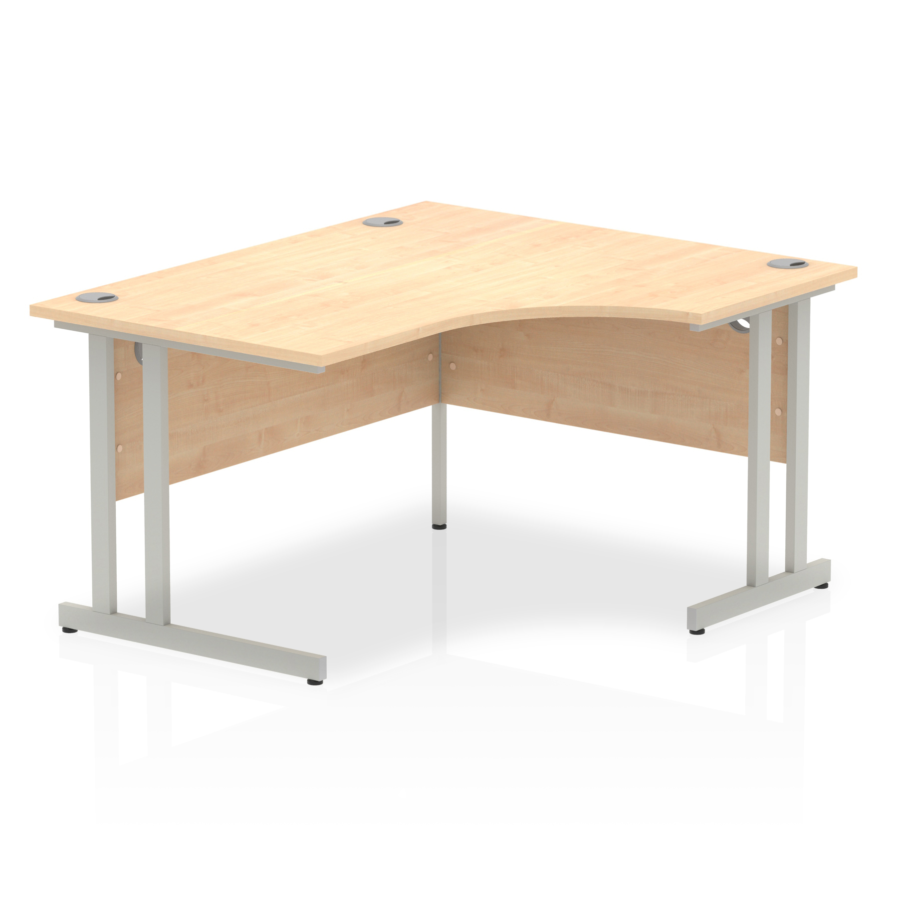 Maple / Silver Frame