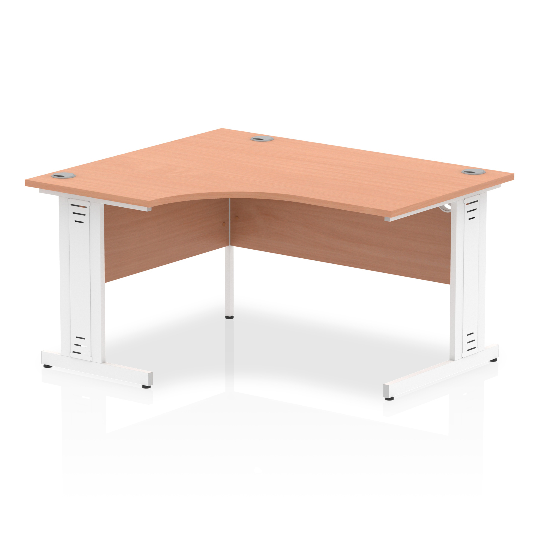 Beech / White Frame