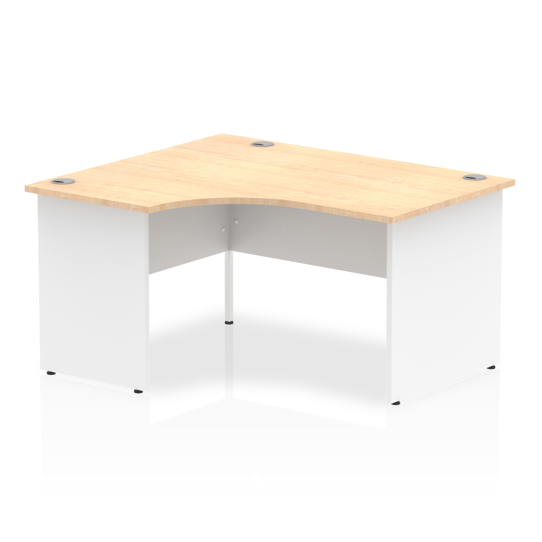 Maple & White / White Panel Frame