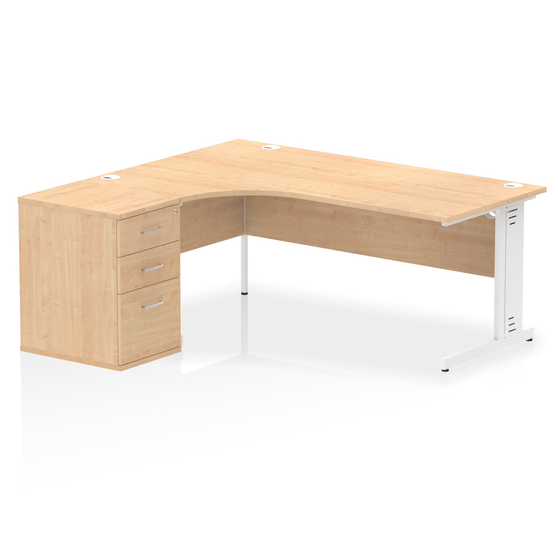 Maple / White Frame