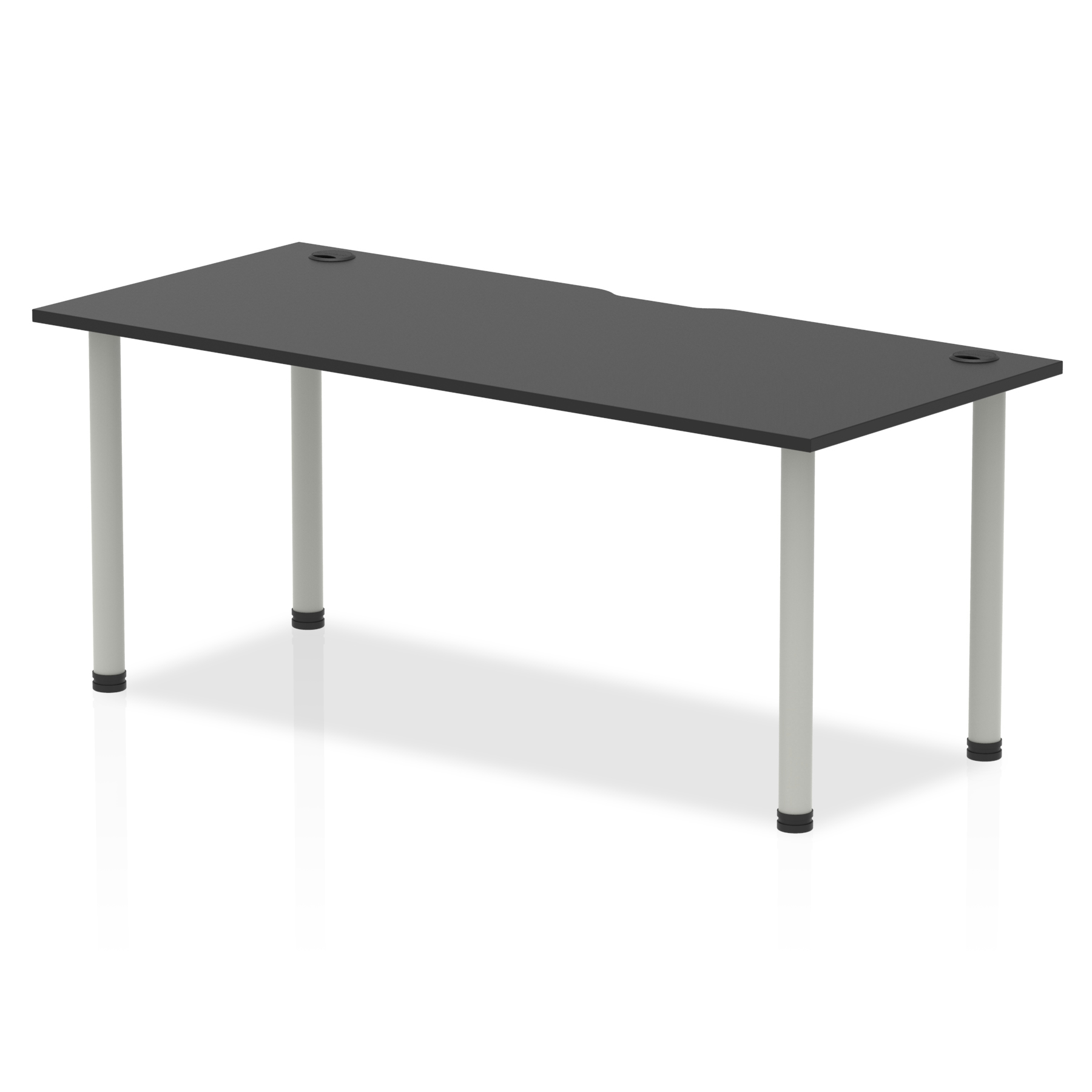 Black / Silver Frame