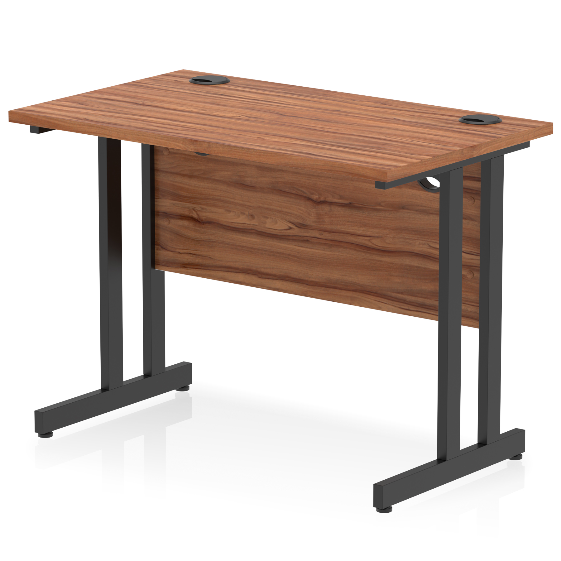 Walnut / Black Frame