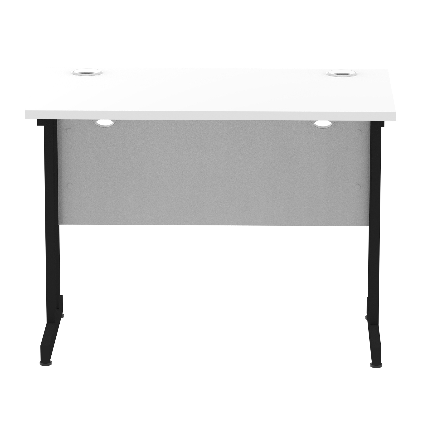 White / Black Frame
