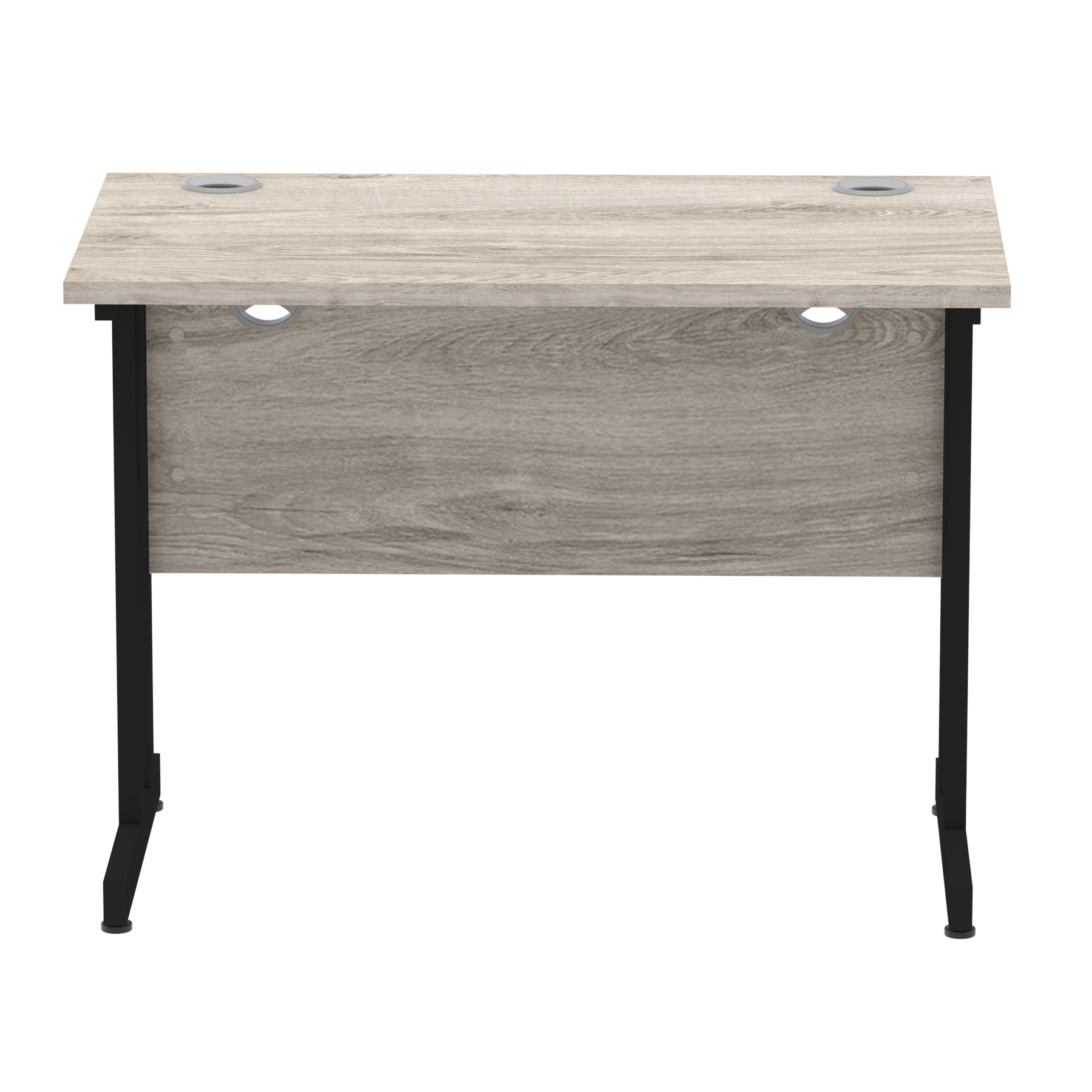 Grey Oak / Black Frame