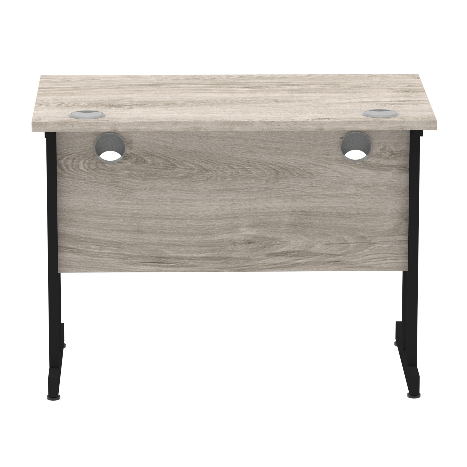 Grey Oak / Black Frame