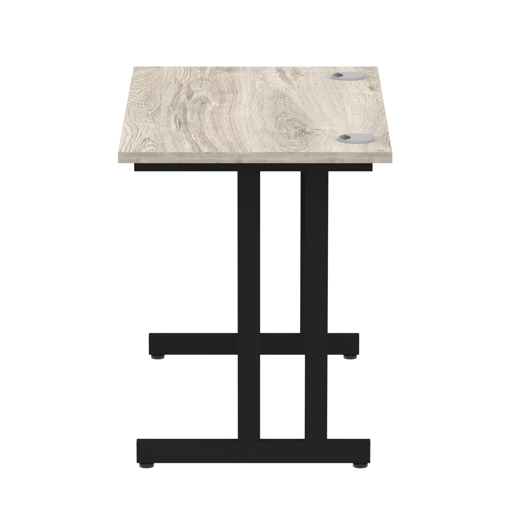 Grey Oak / Black Frame