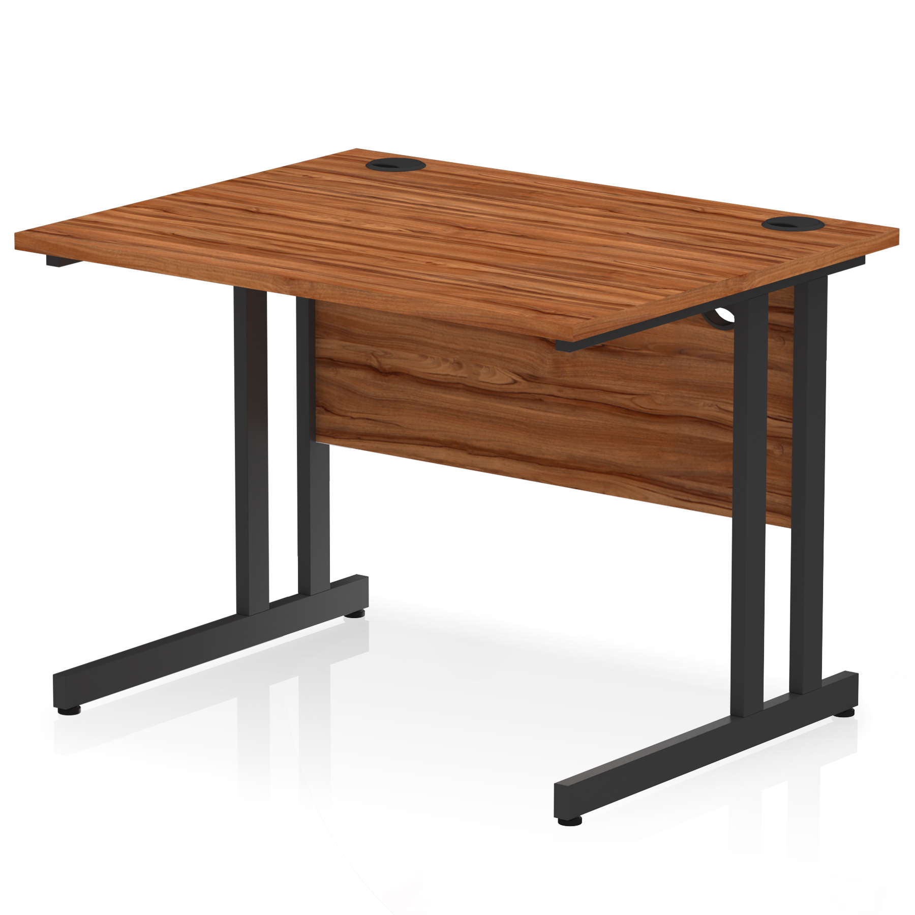 Walnut / Black Frame