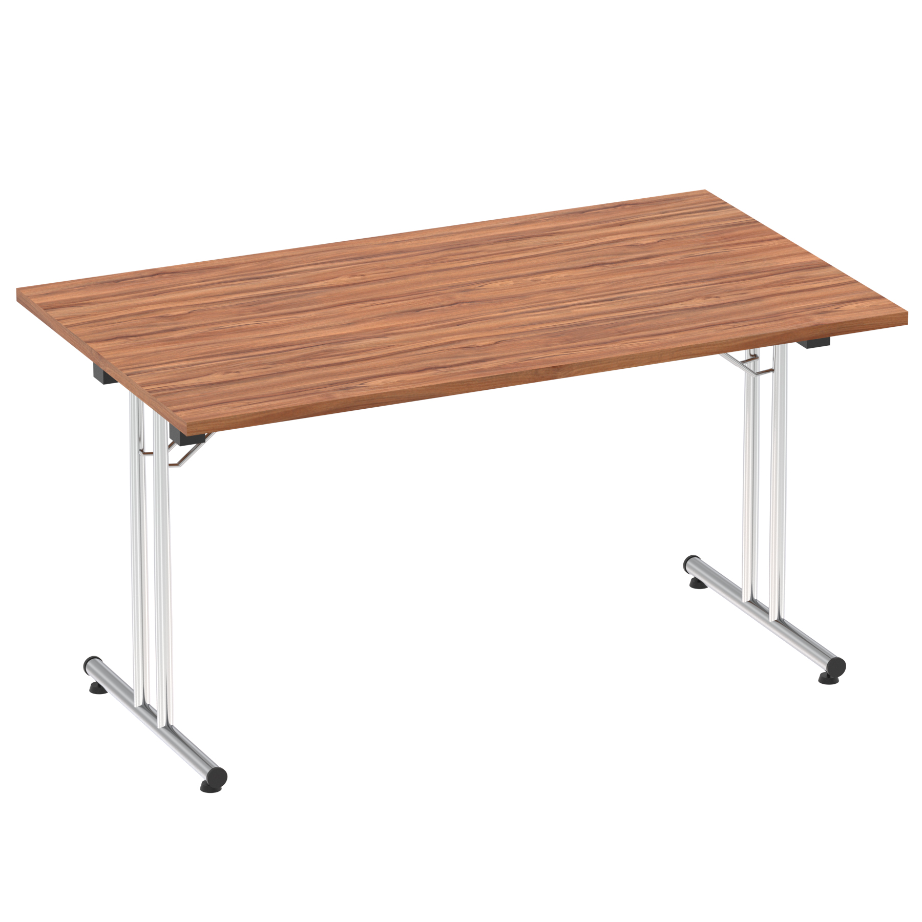 Walnut / Silver Frame