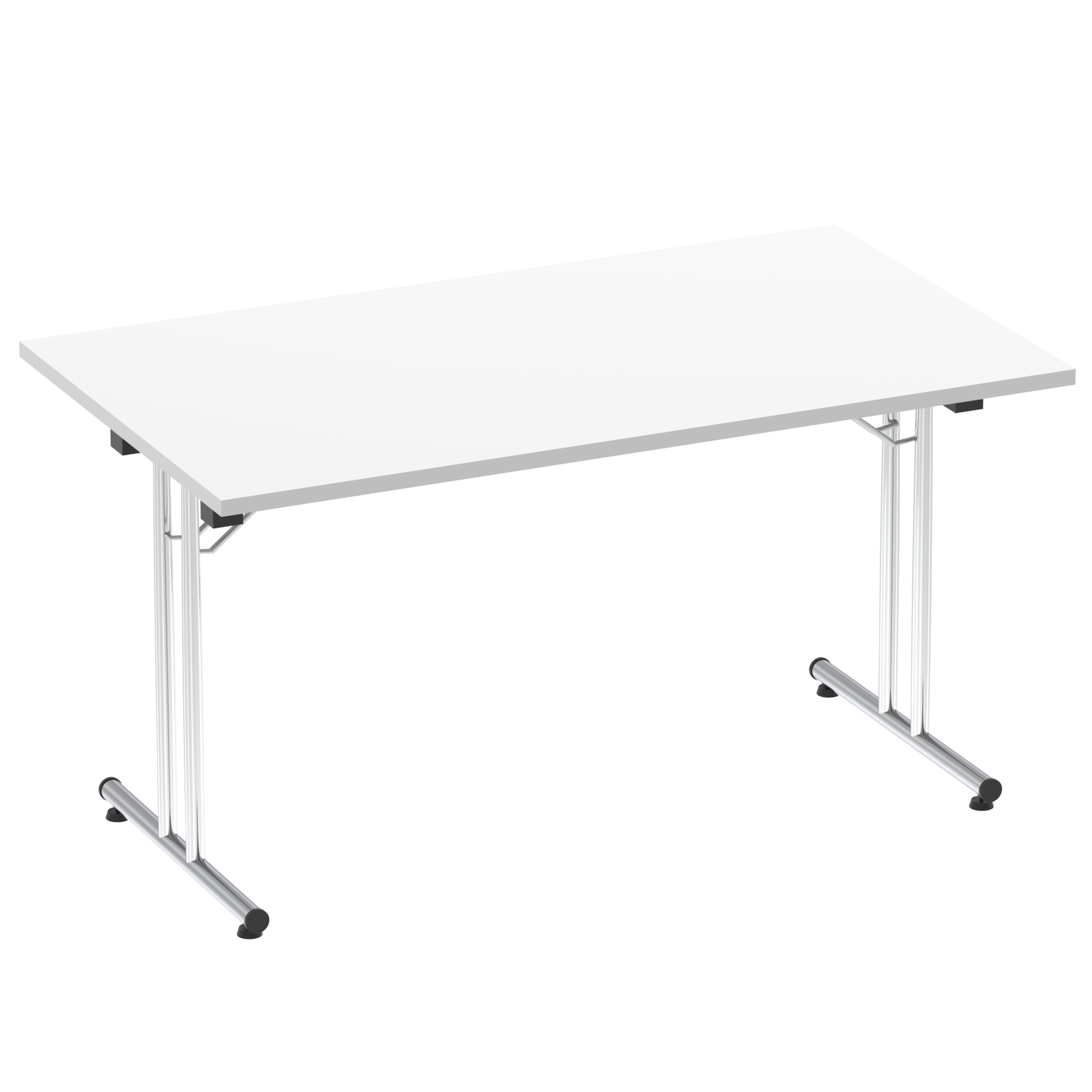 White / Silver Frame