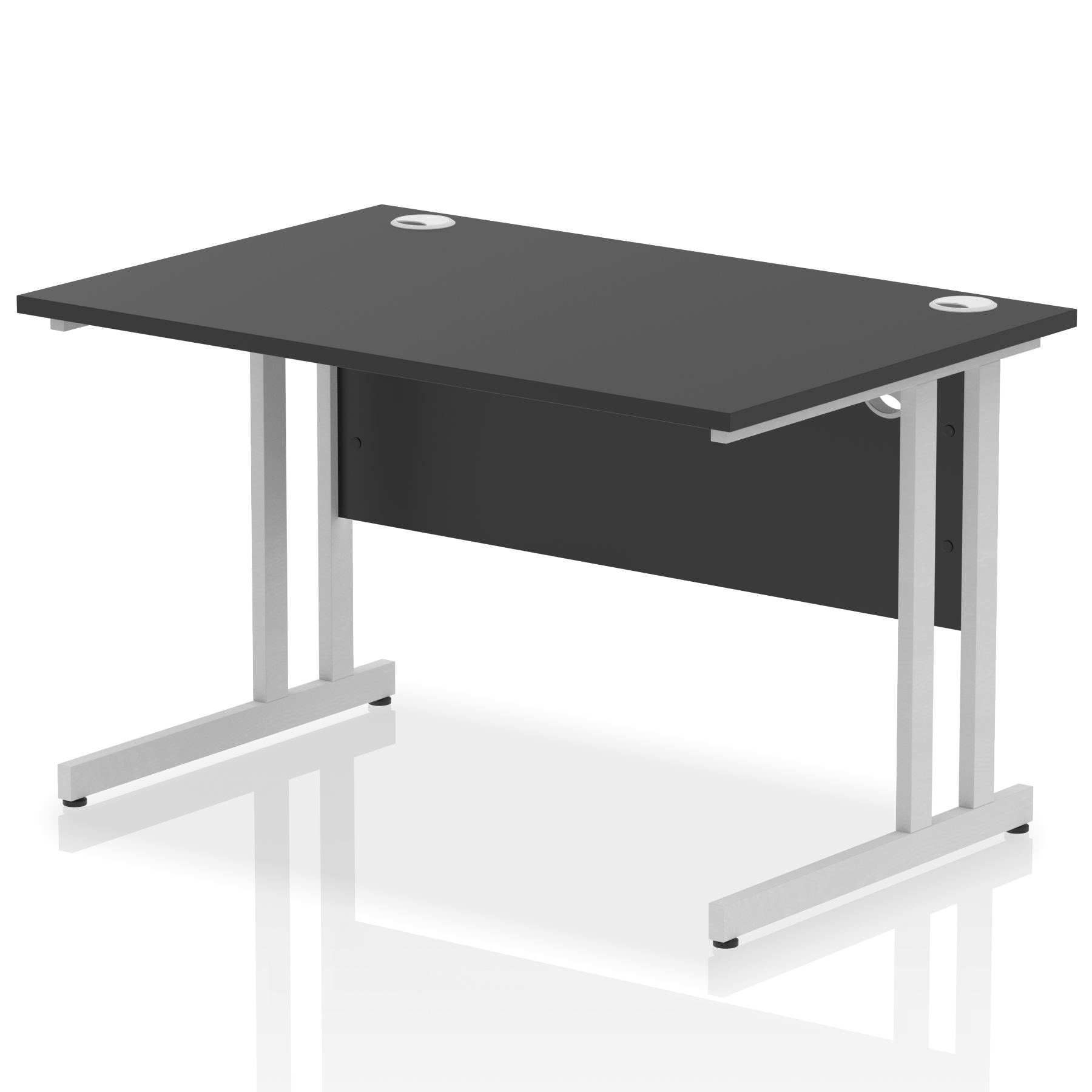 Black / Silver Frame