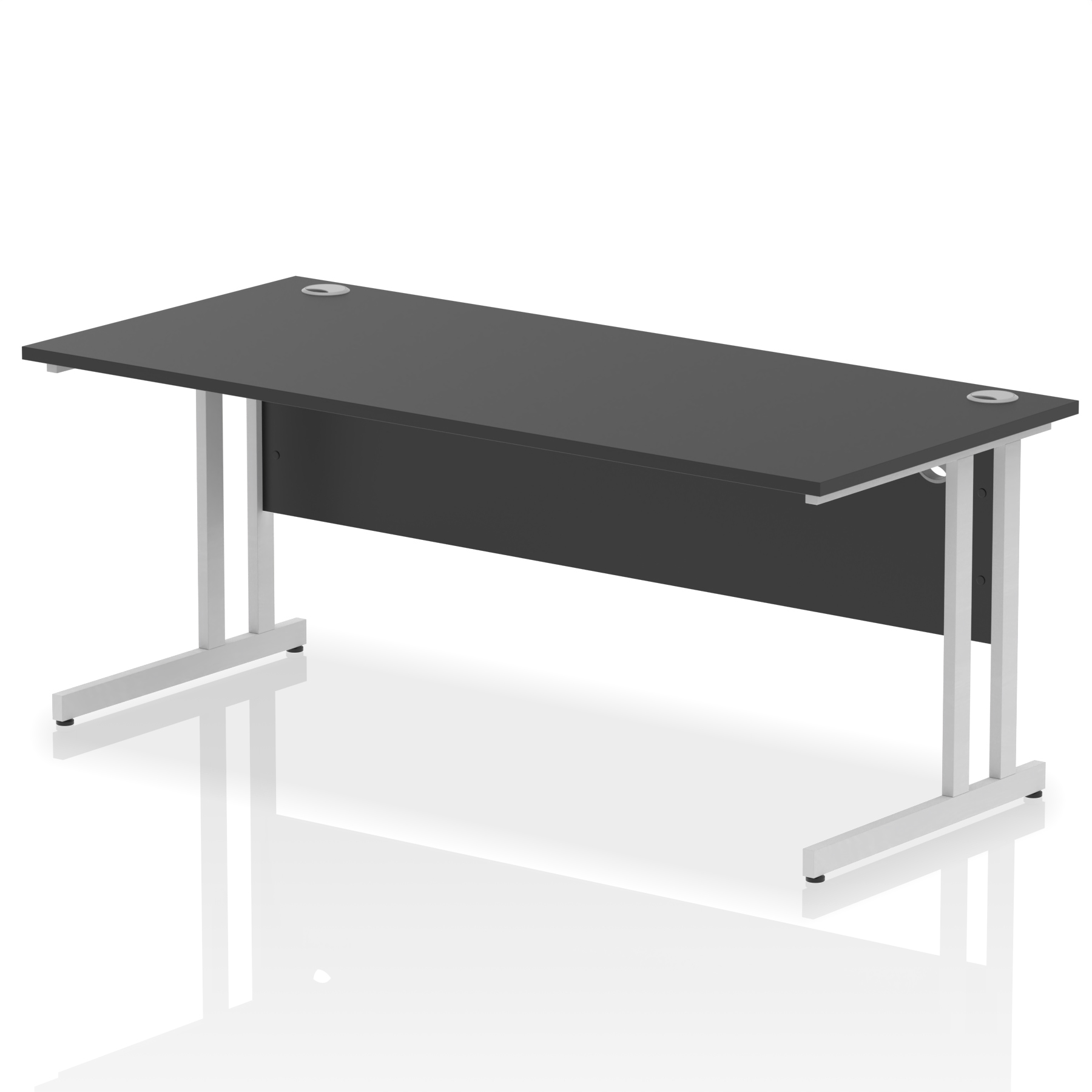 Black / Silver Frame