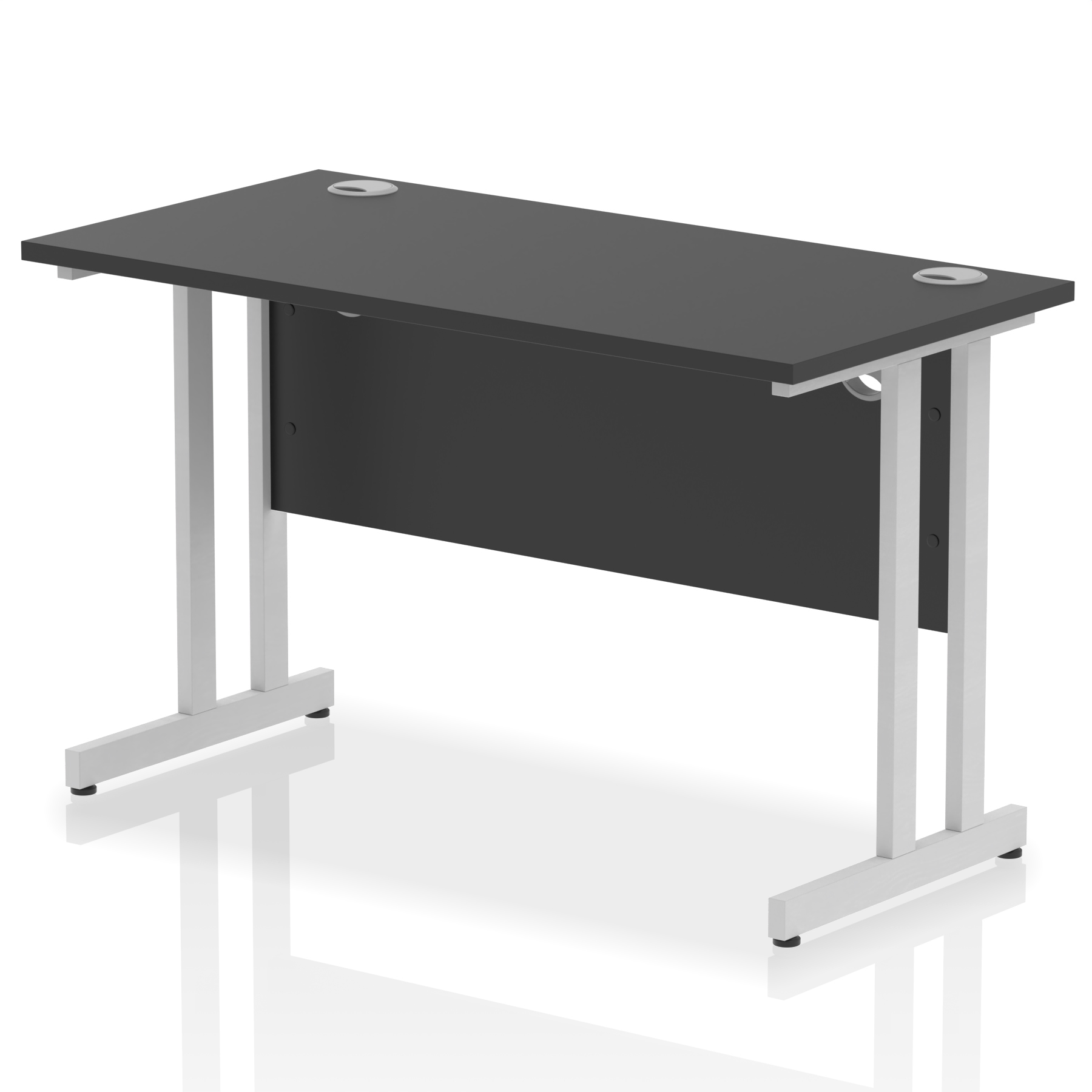 Black / Silver Frame