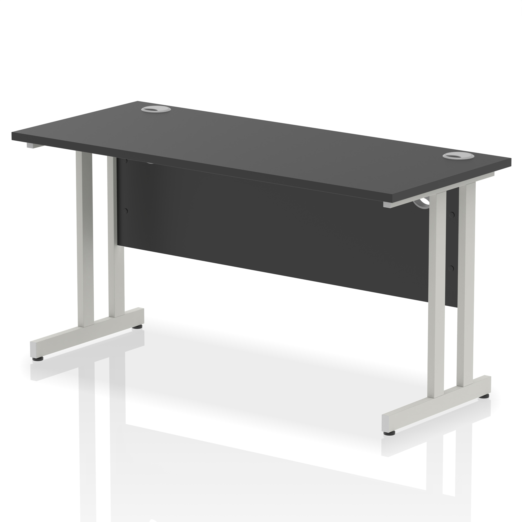 Black / Silver Frame
