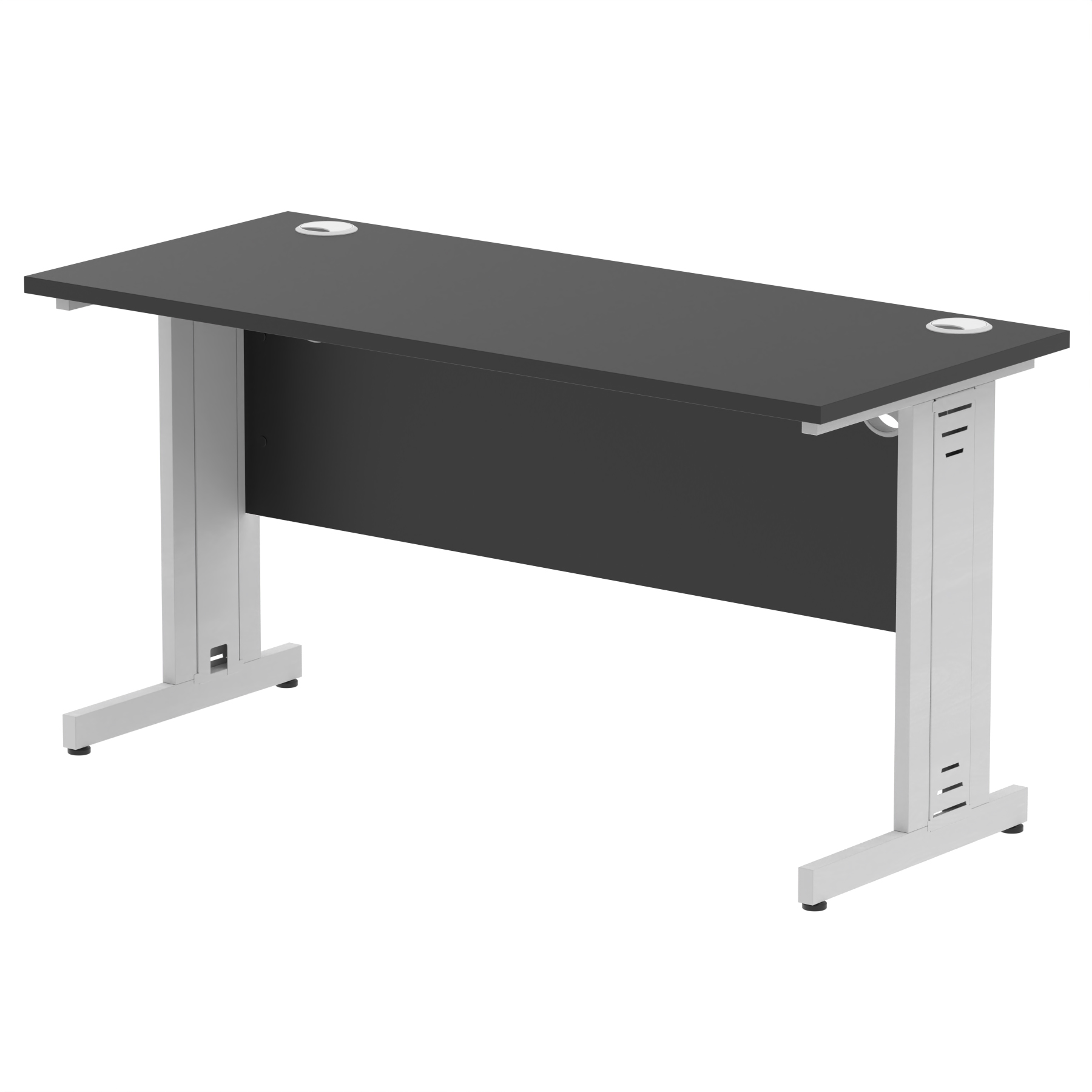 Black / Silver Frame
