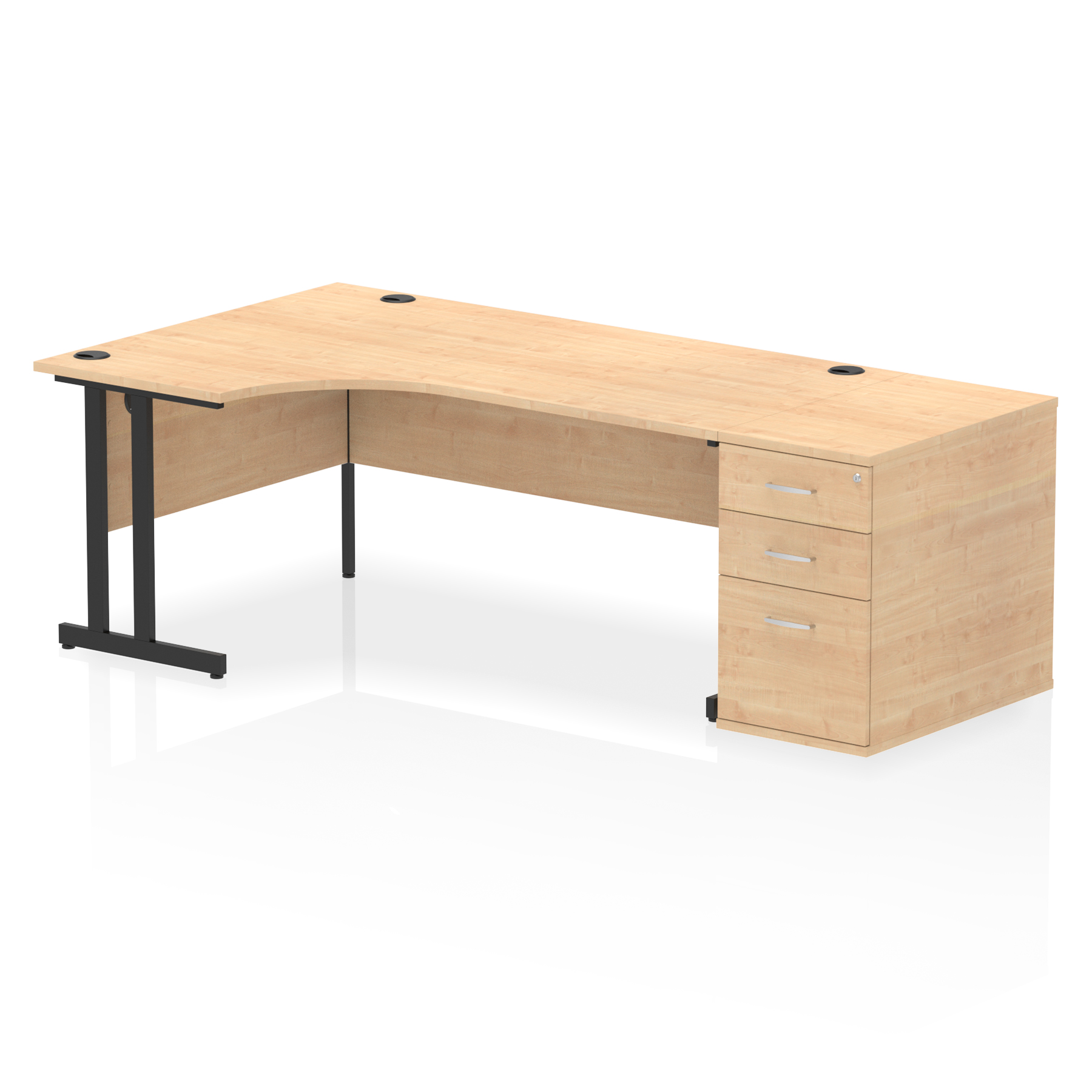 Maple / Black Frame