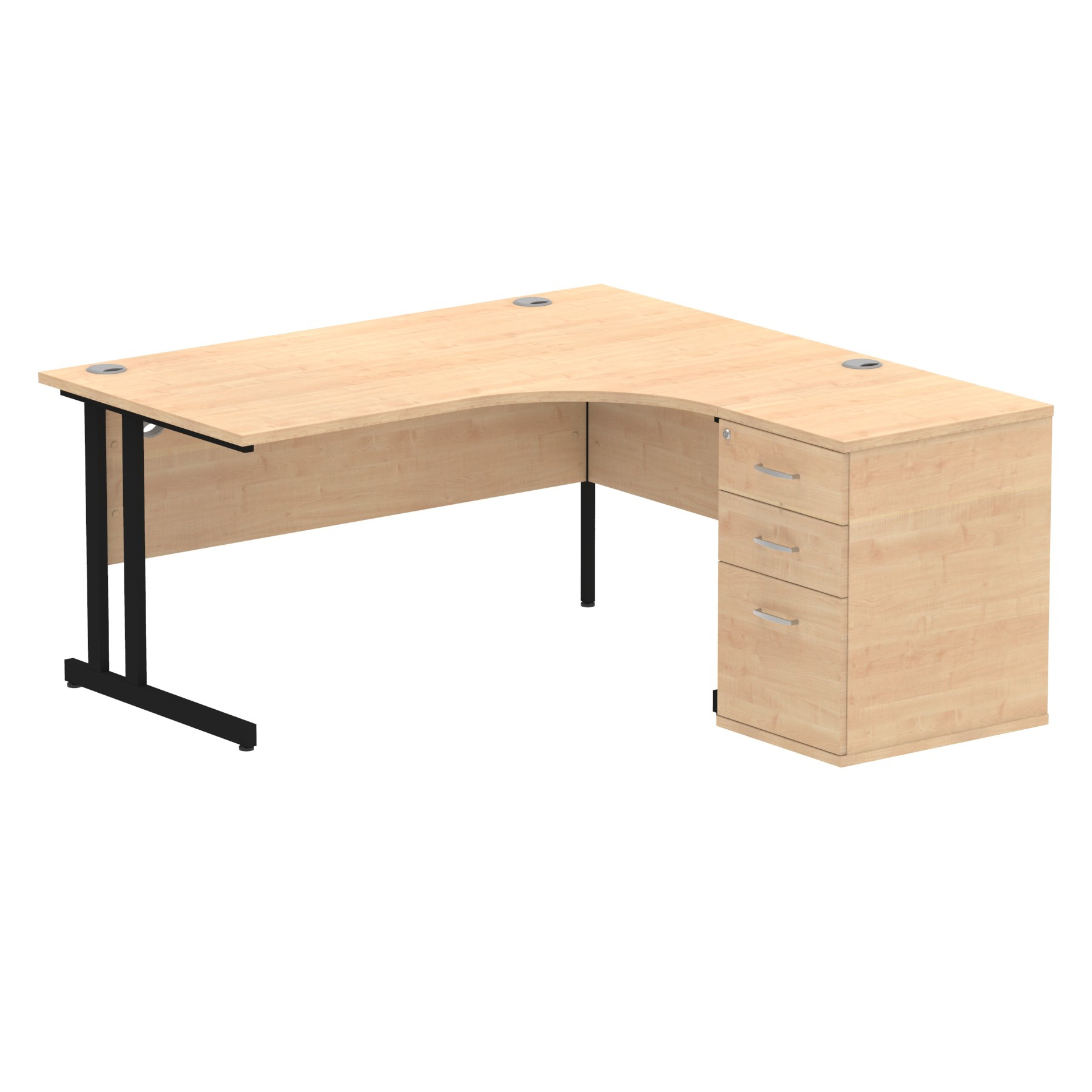 Maple / Black Frame