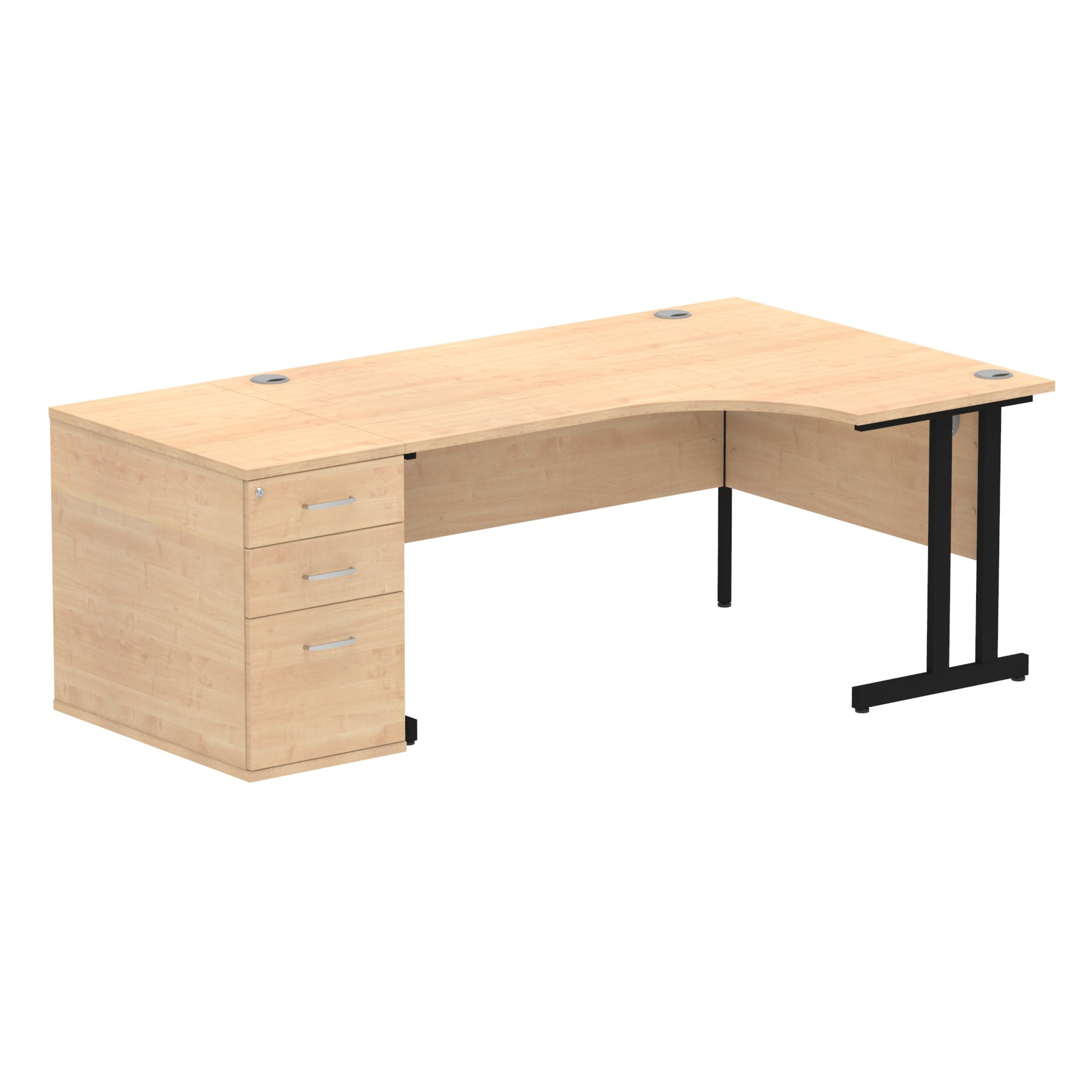 Maple / Black Frame