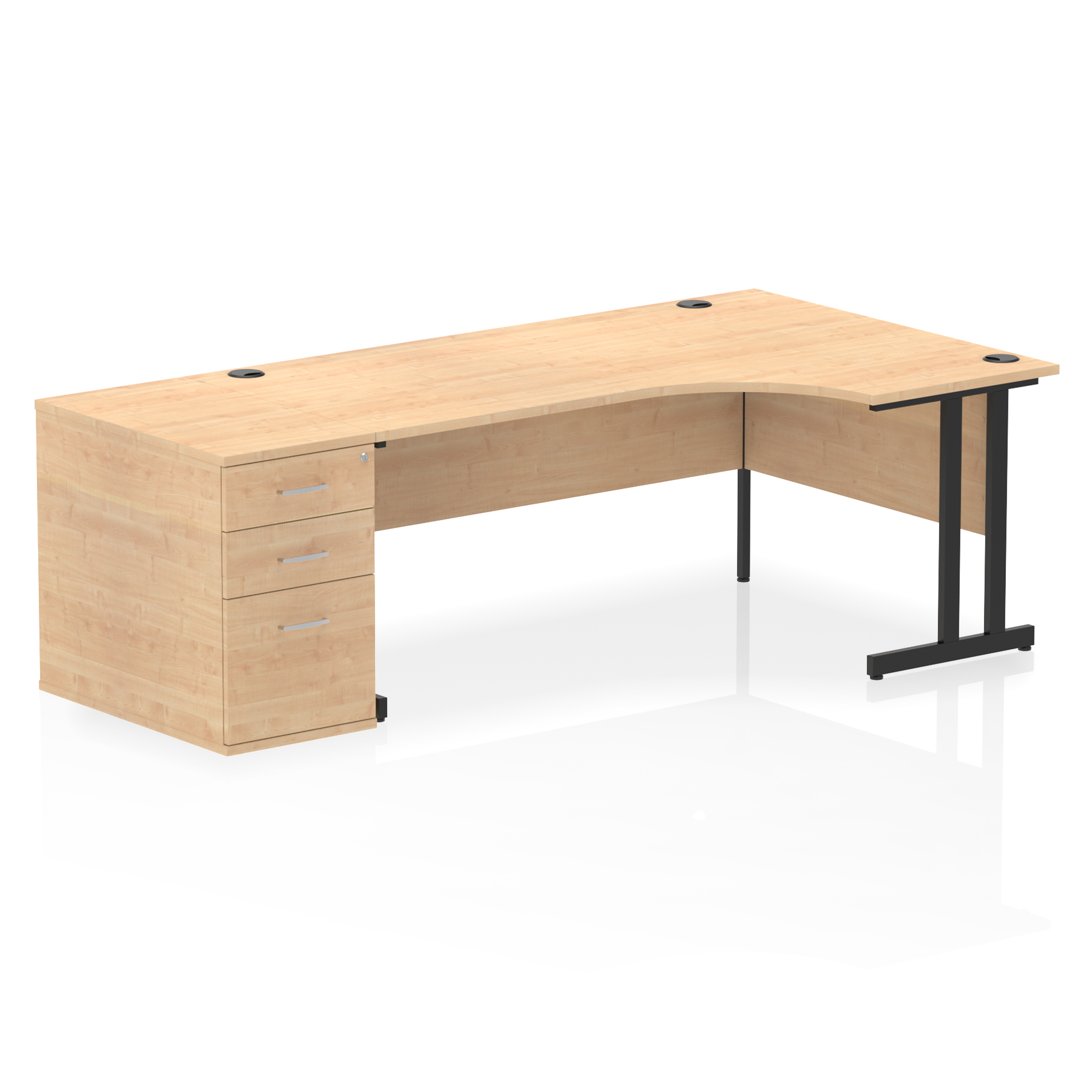 Maple / Black Frame