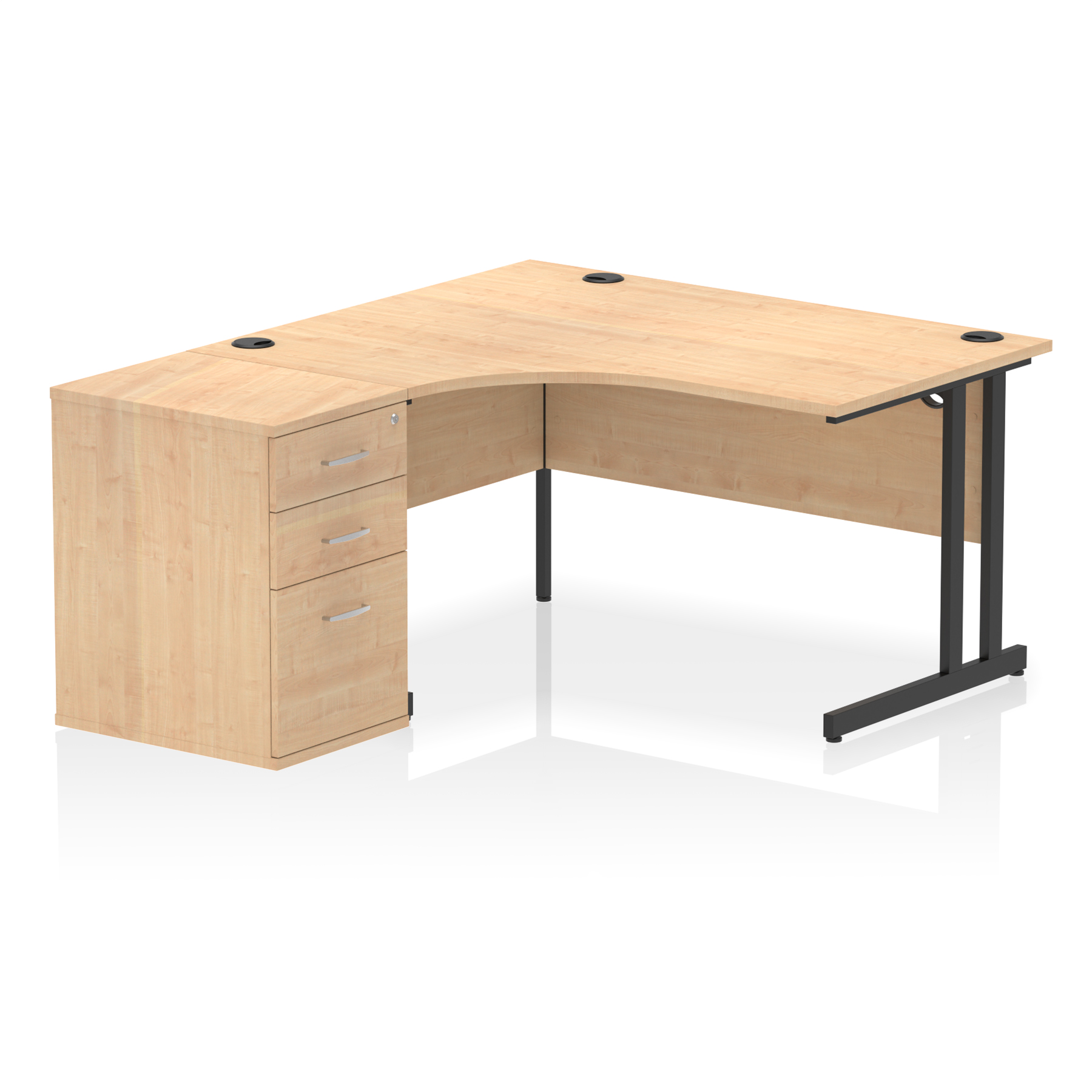 Maple / Black Frame
